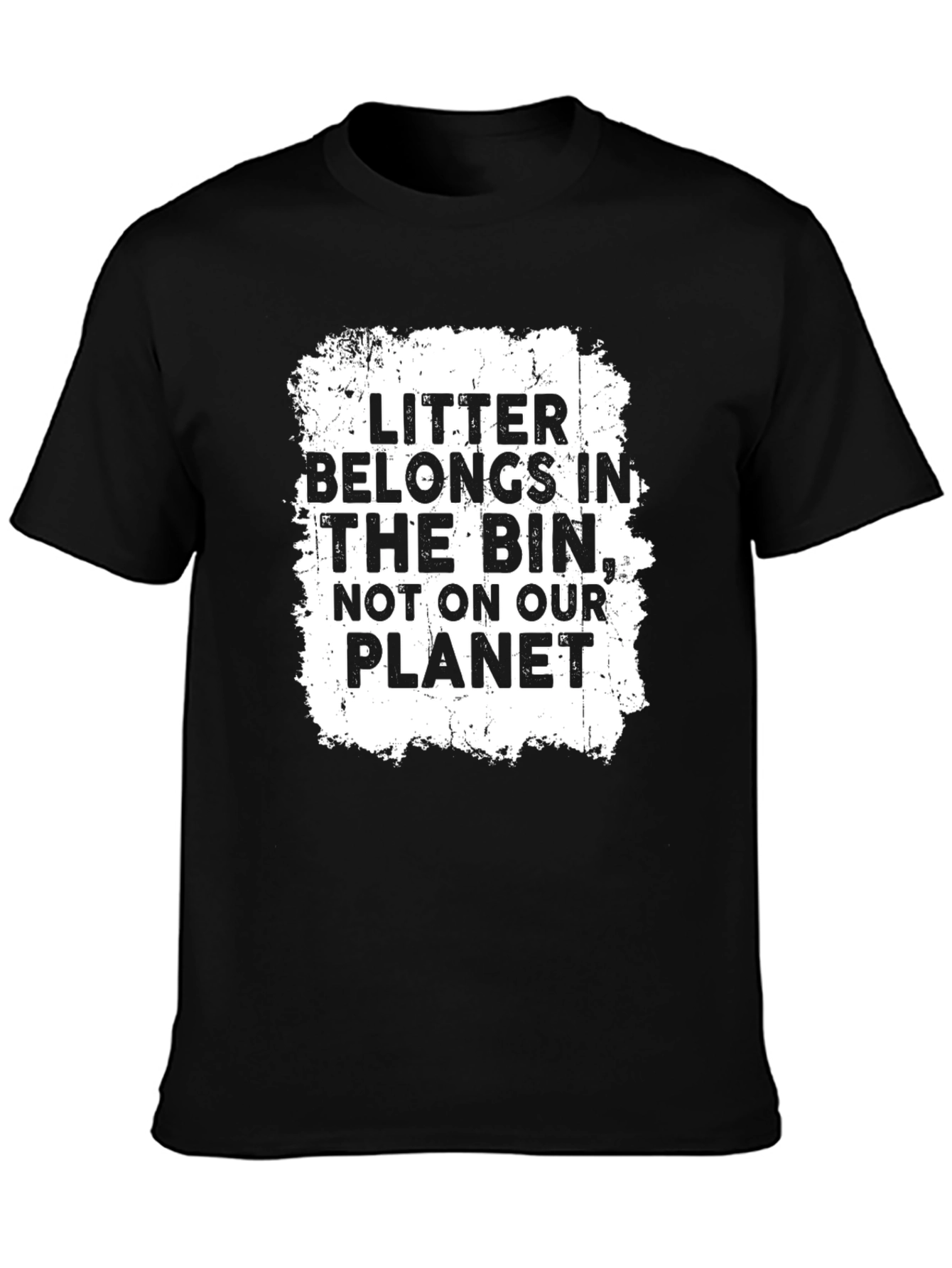 Eco-Friendly Litter Awareness T-Shirt
