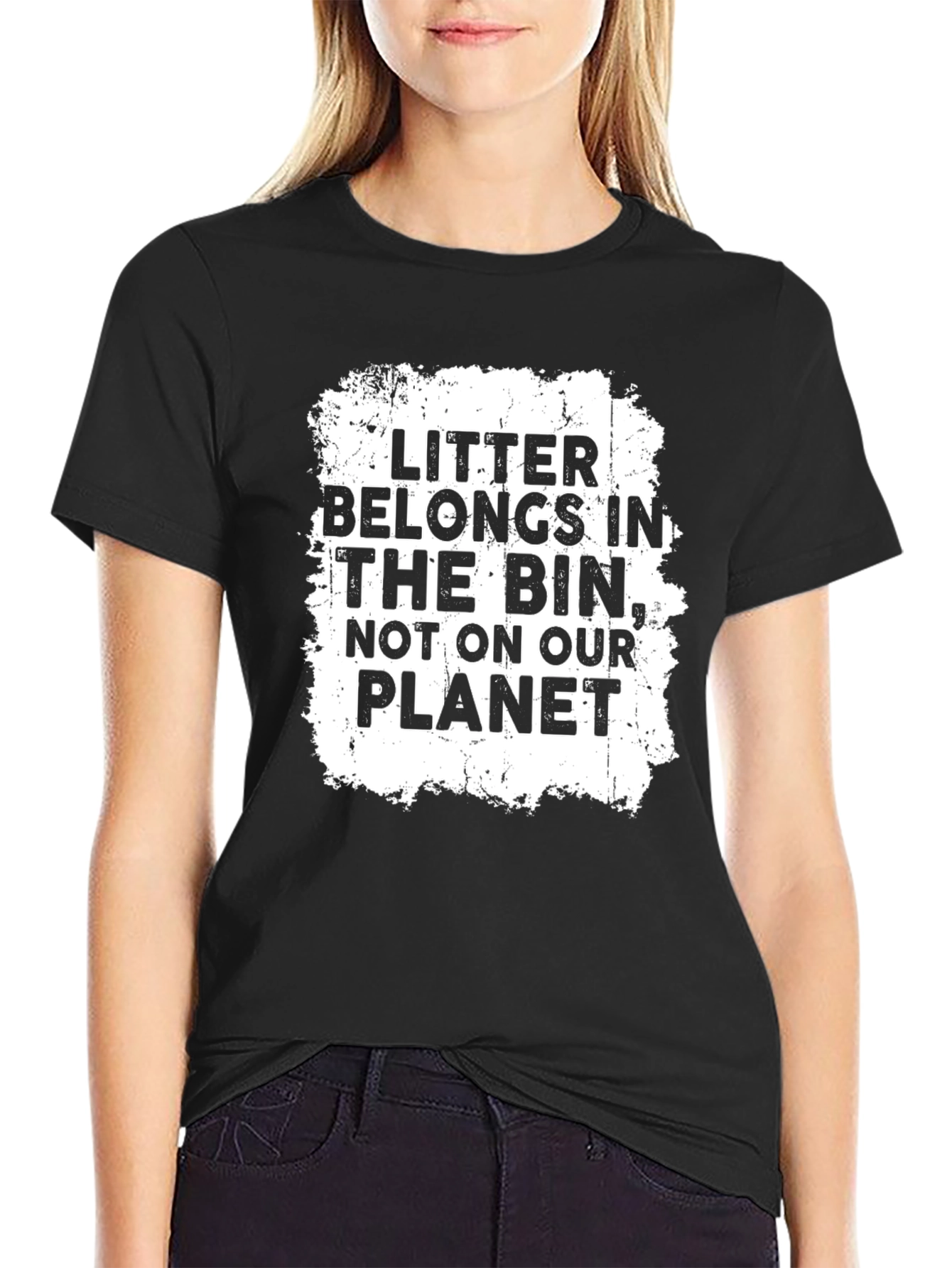 Eco-Friendly Litter Awareness T-Shirt