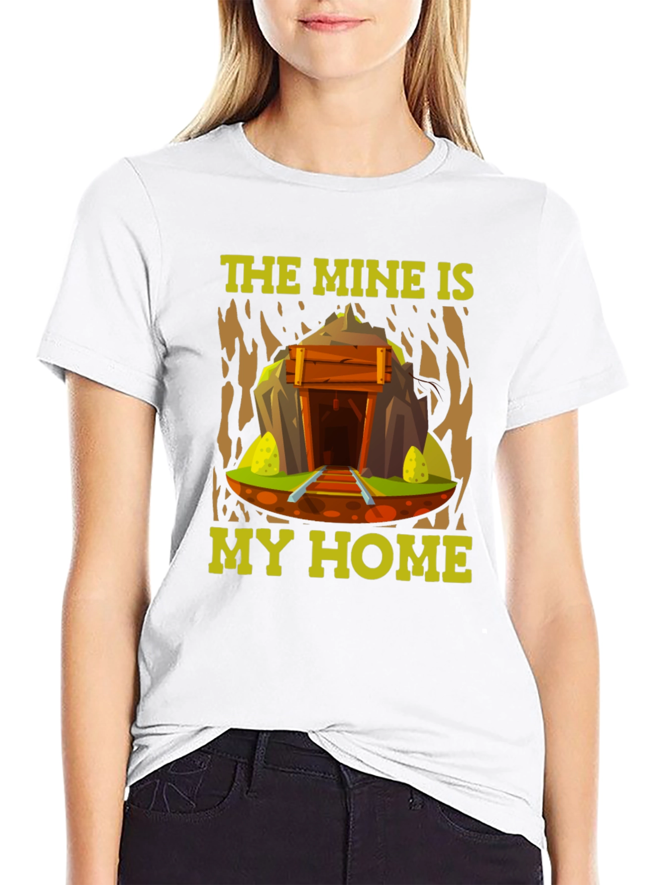 The Mine is My Home - Miner T-Shirt
