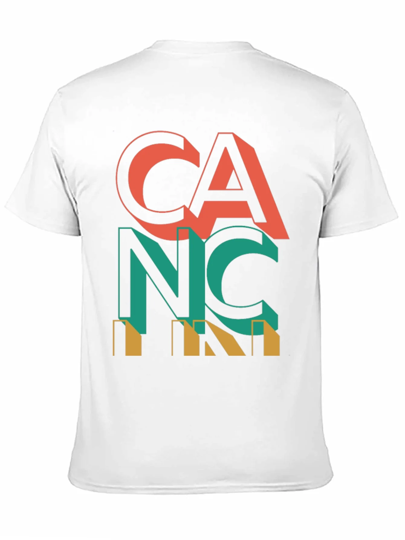 Retro Cancun Graphic T-Shirt - Black
