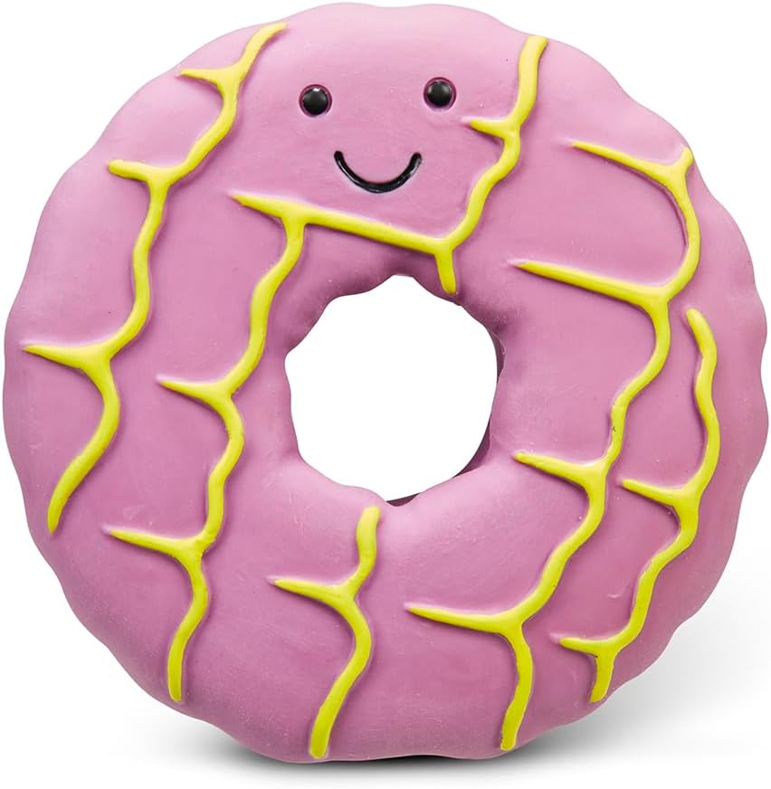 Iced Ring Biscuit Latex Dog Toy (Pack of 1)