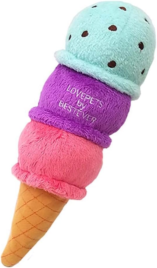 Love Pets by Best Ever 47130 Pet Toy, 2-Tier Ice, Chocolate Mint, Ice Cream Choco Mint