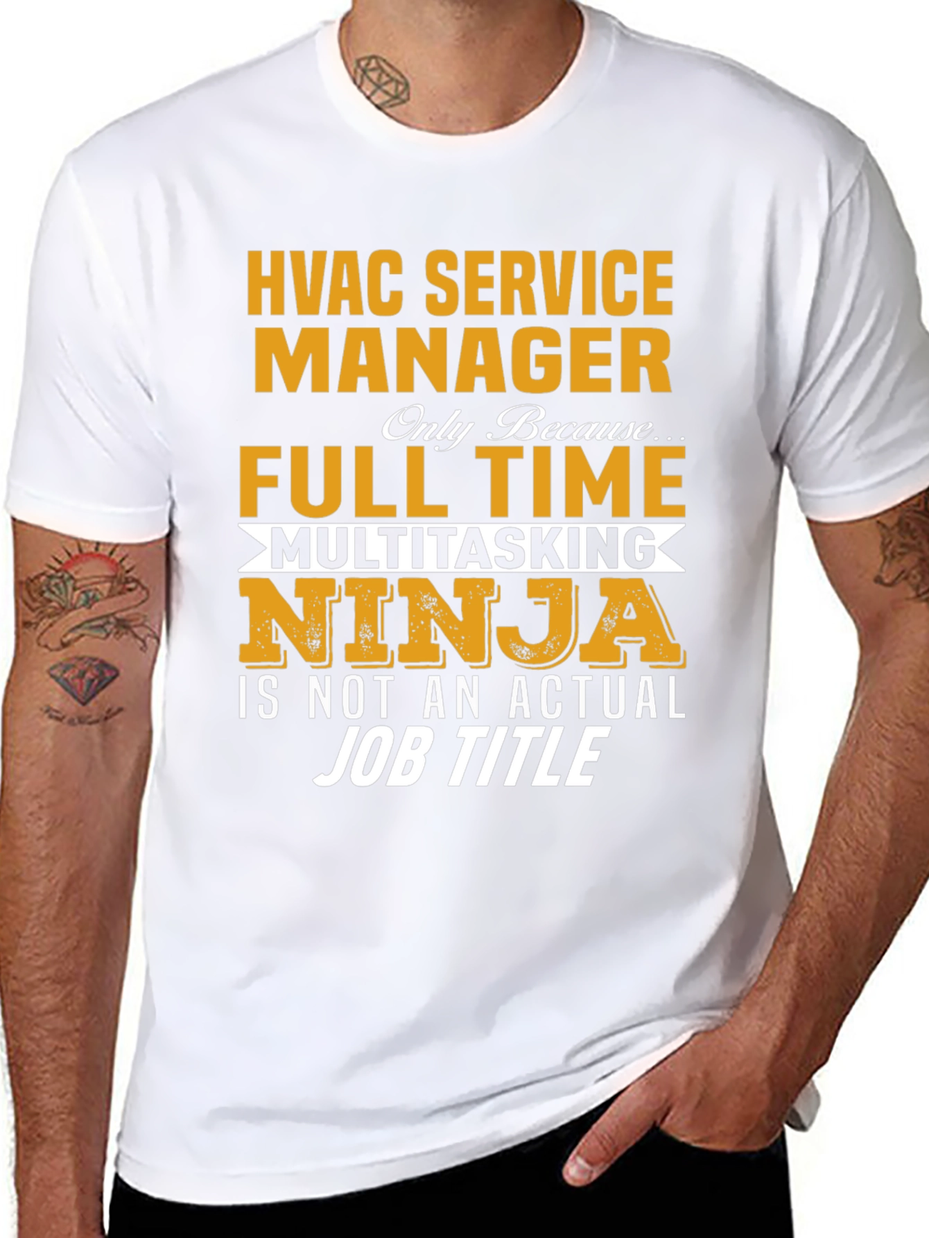 HVAC Service Manager T-Shirt