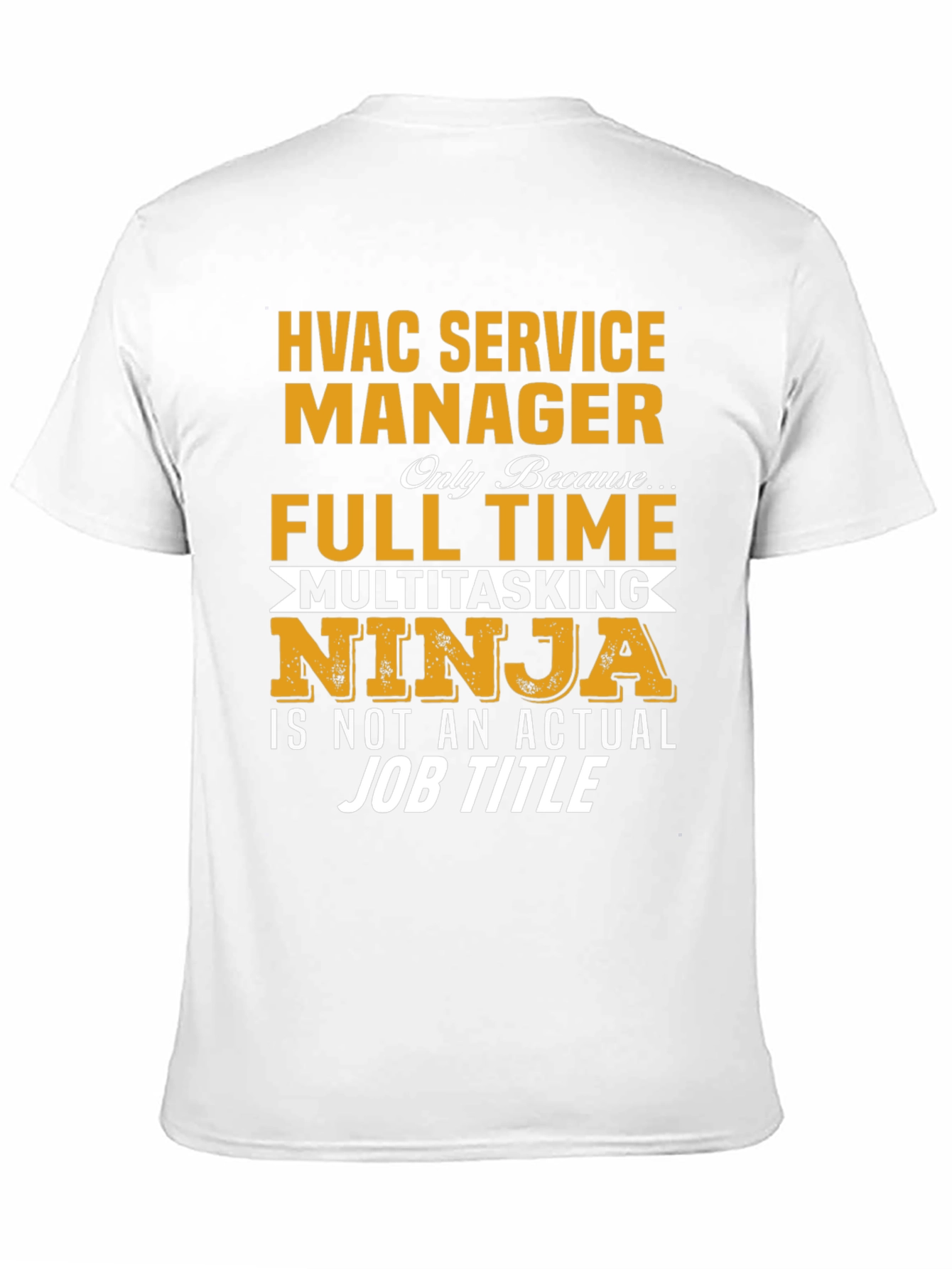 HVAC Service Manager T-Shirt