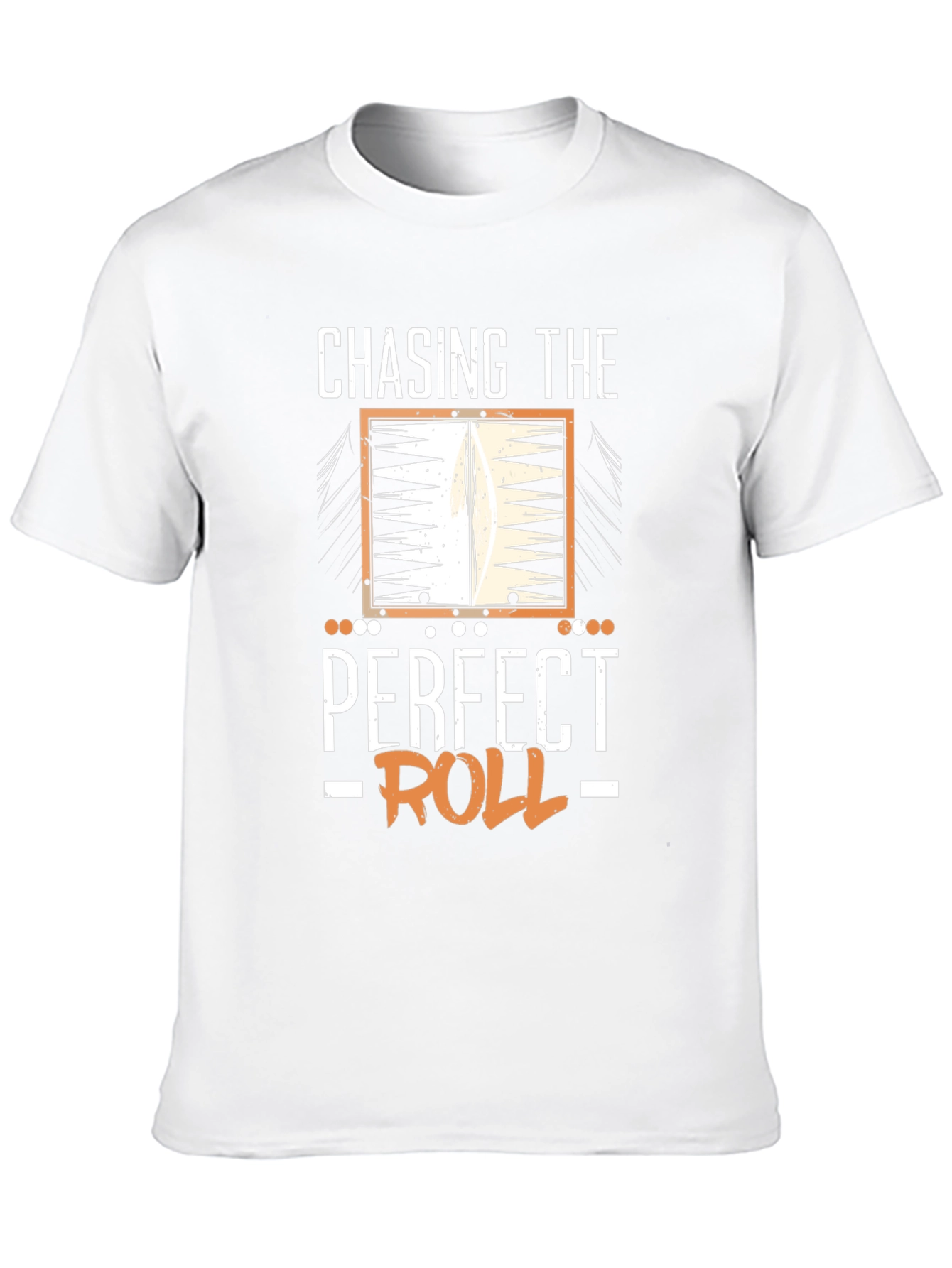 Chasing The Perfect Roll Backgammon T-Shirt