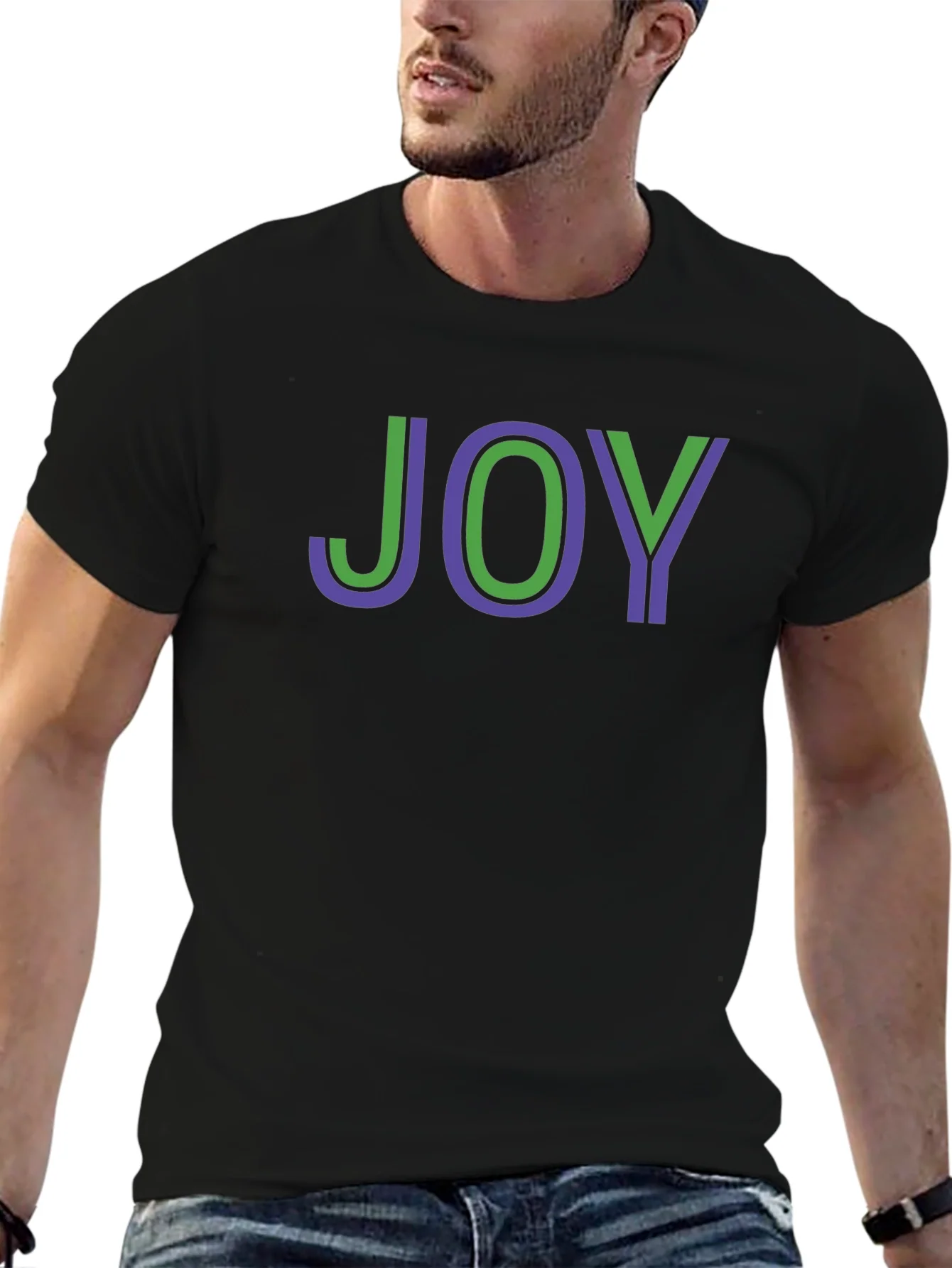 Joy Graphic Tee - Modern Comfort