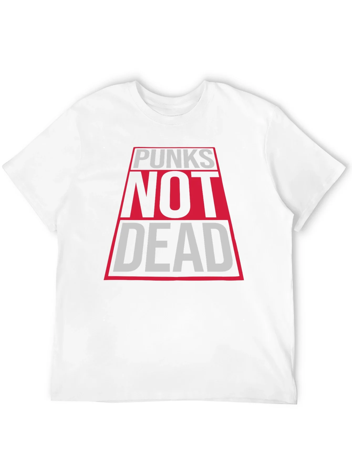 Punks Not Dead Graphic Tee - Black
