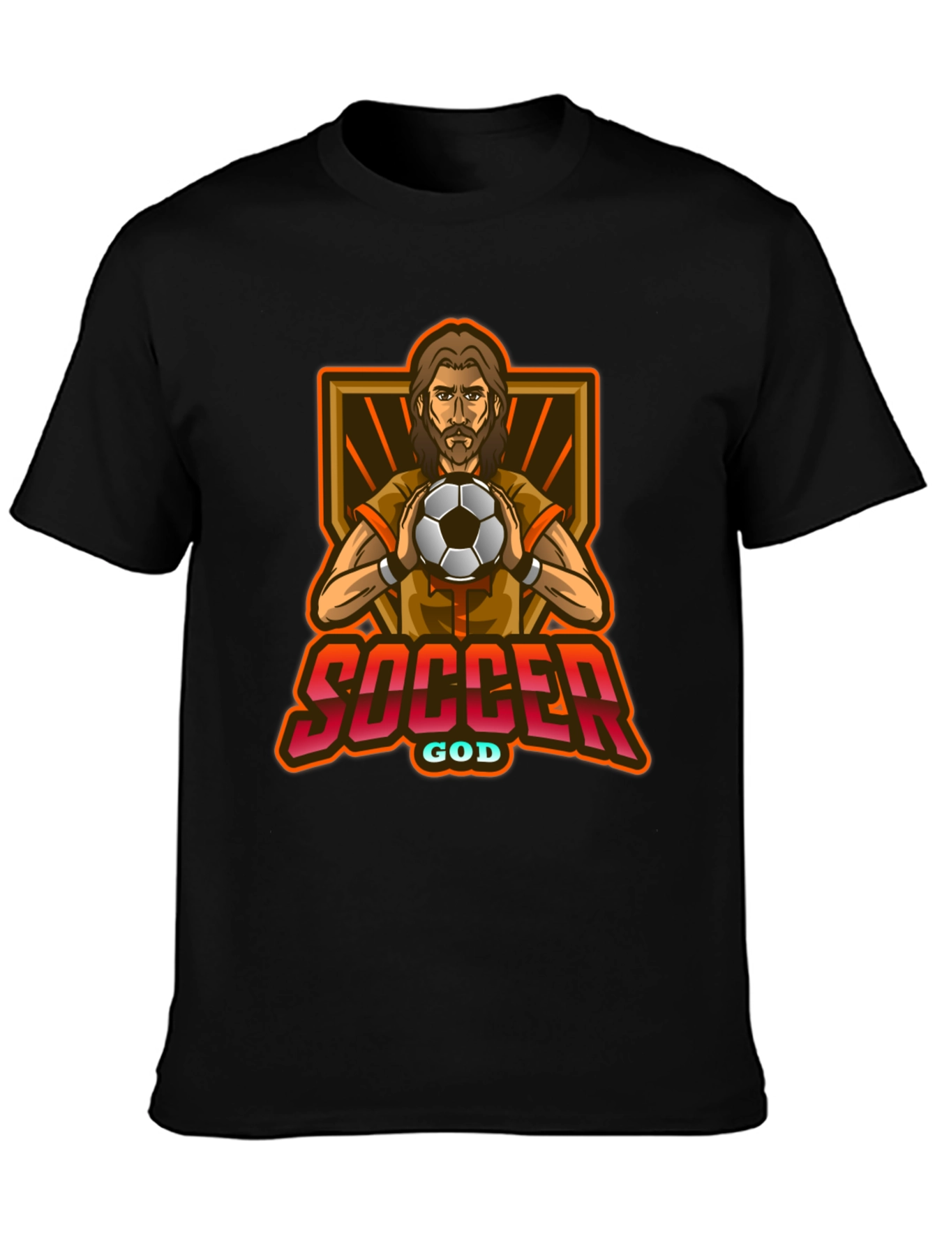 Soccer God Graphic T-Shirt - Stylish & Unique Design