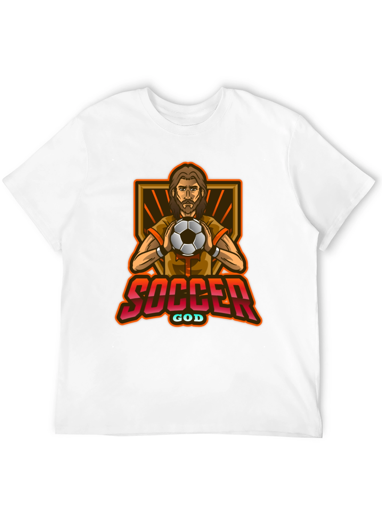 Soccer God Graphic T-Shirt - Stylish & Unique Design
