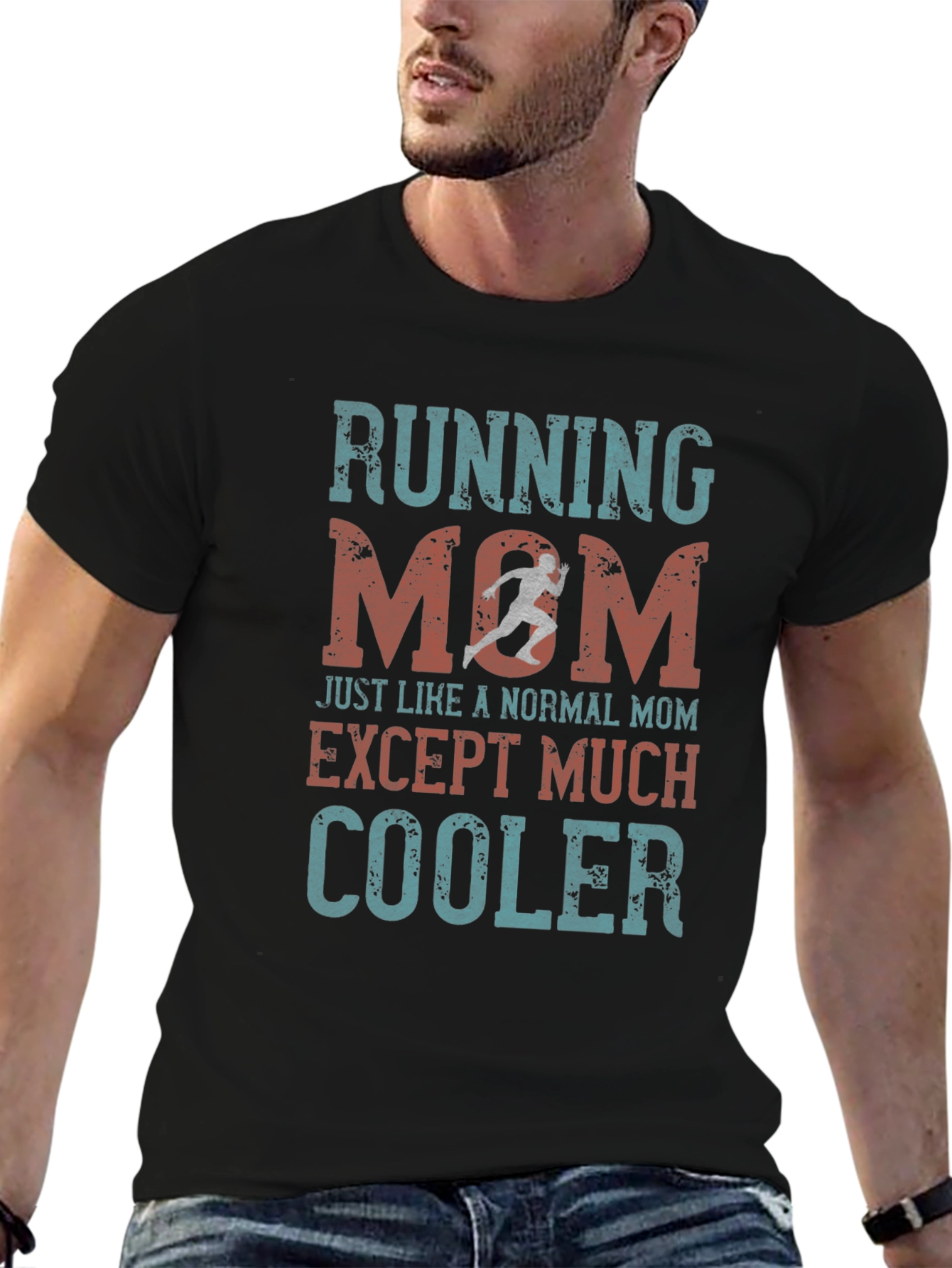 Running Mom T-Shirt - Cool Mothers Day Gift
