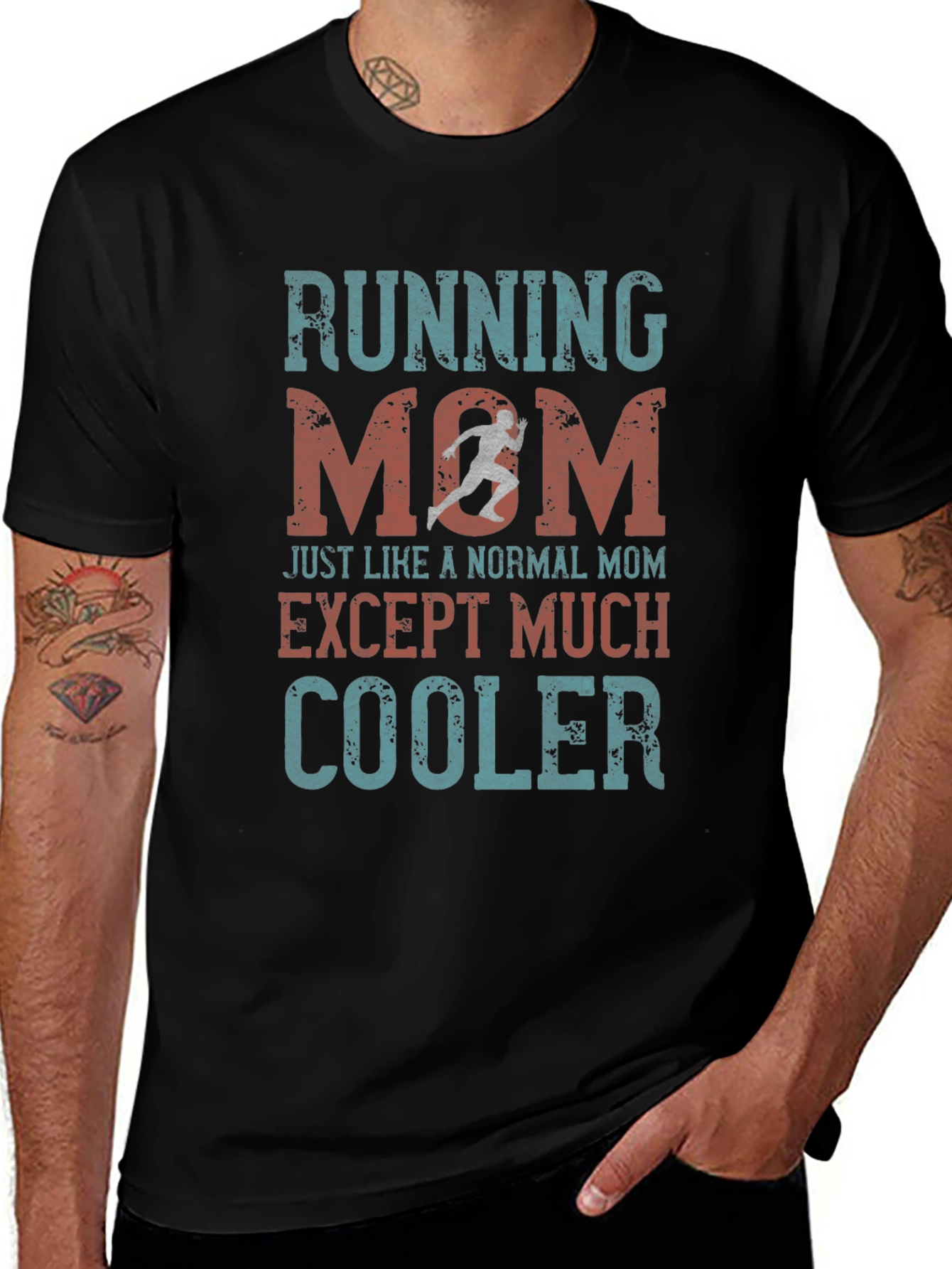 Running Mom T-Shirt - Cool Mothers Day Gift