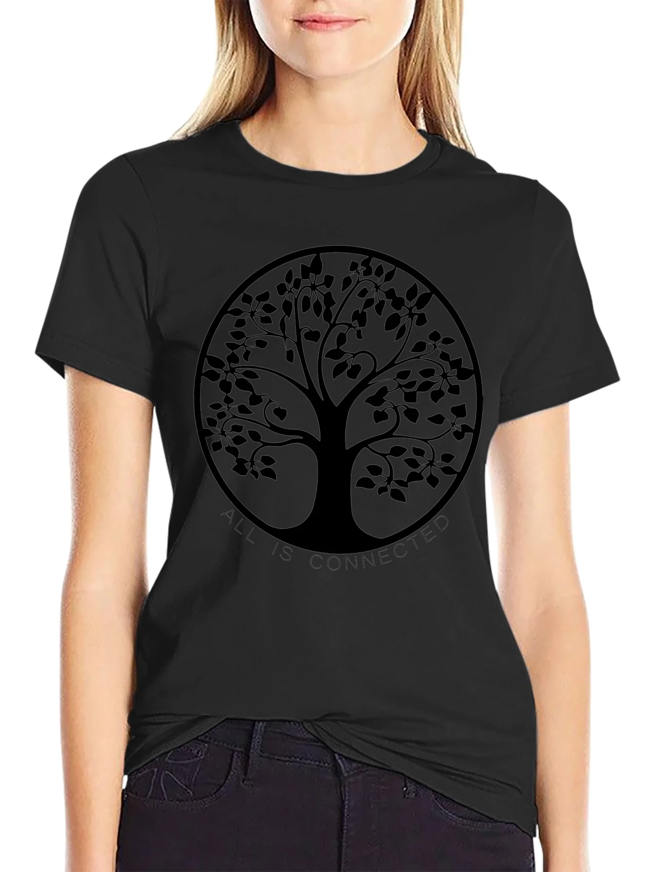 Connected Tree Graphic T-Shirt