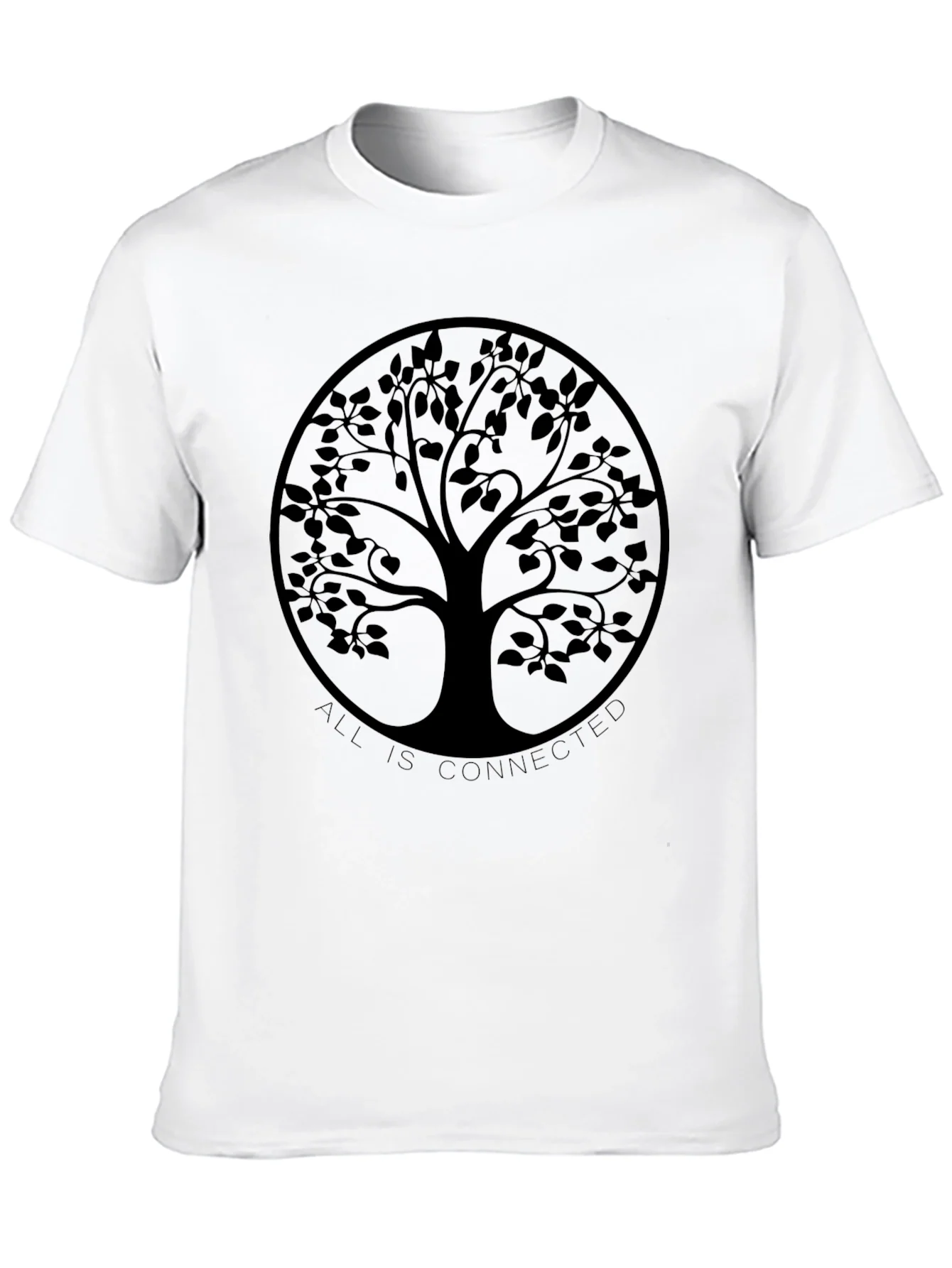 Connected Tree Graphic T-Shirt