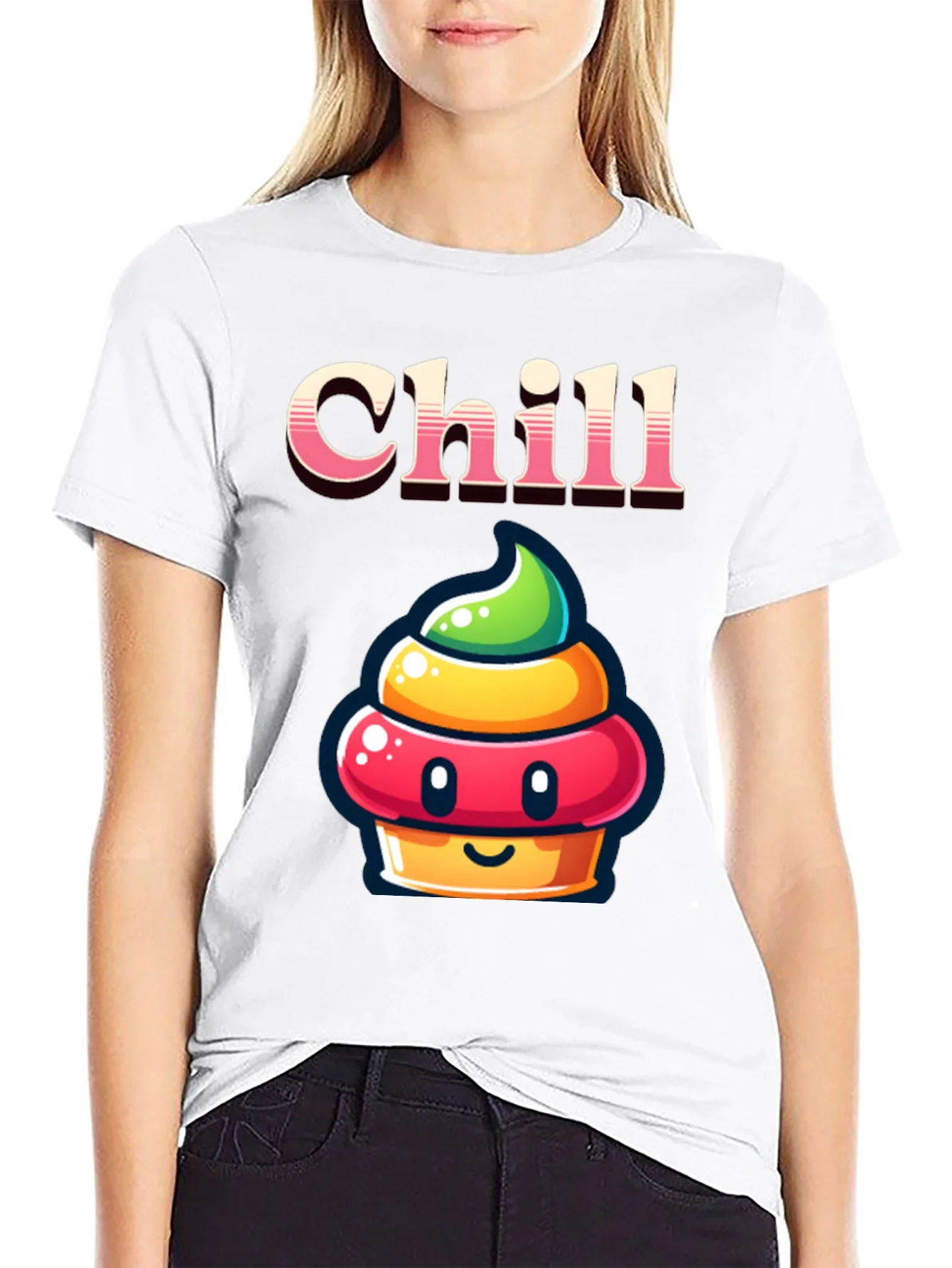 Chill Cupcake T-Shirt - Fun & Unique!