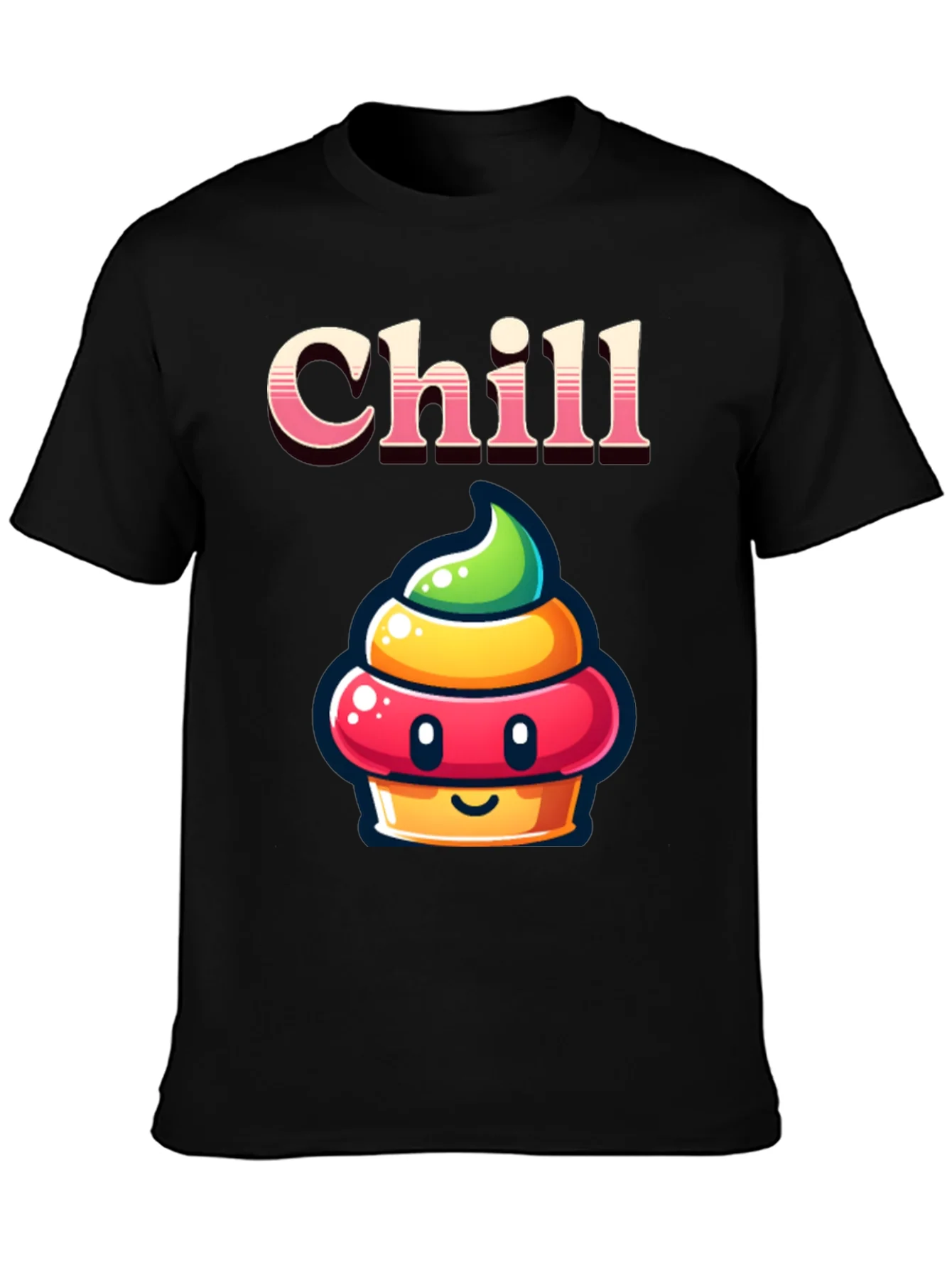 Chill Cupcake T-Shirt - Fun & Unique!