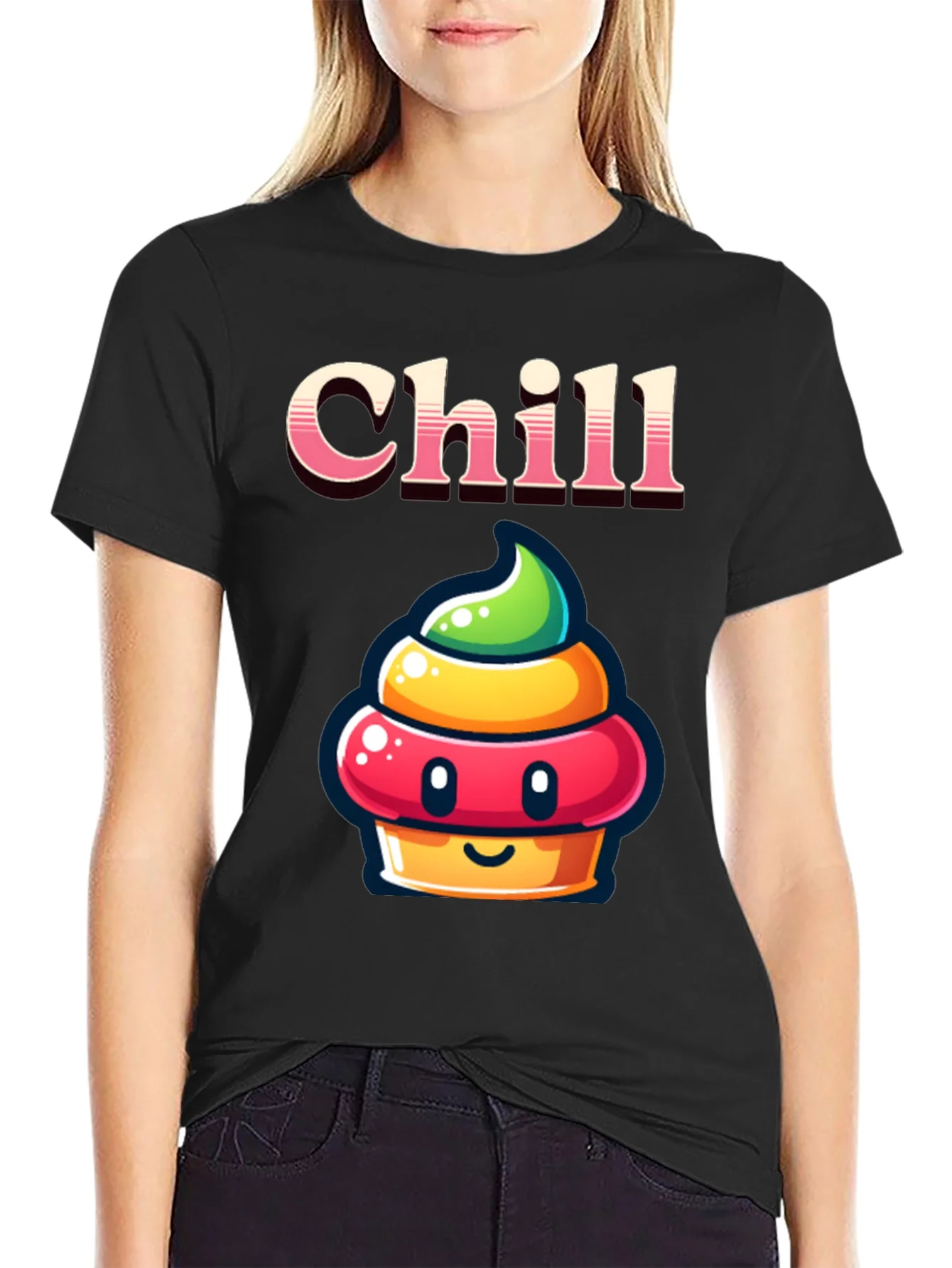 Chill Cupcake T-Shirt - Fun & Unique!