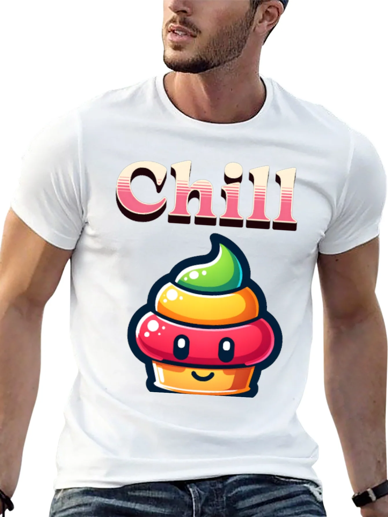 Chill Cupcake T-Shirt - Fun & Unique!