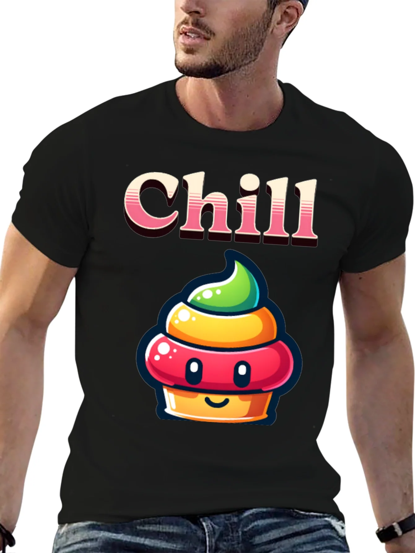 Chill Cupcake T-Shirt - Fun & Unique!