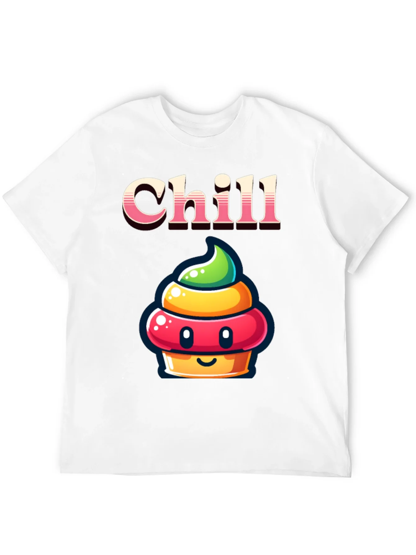 Chill Cupcake T-Shirt - Fun & Unique!