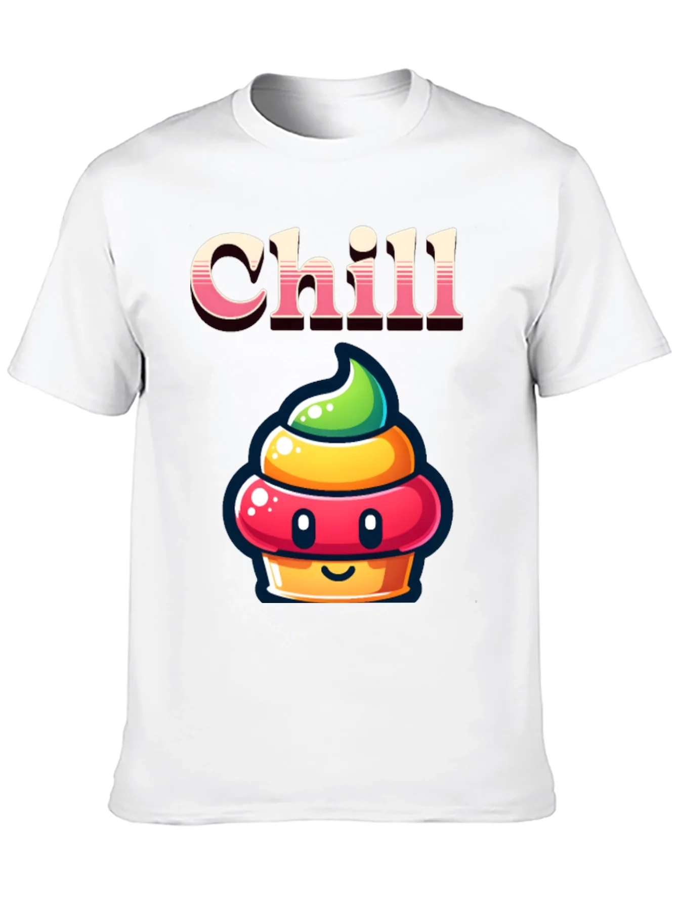 Chill Cupcake T-Shirt - Fun & Unique!