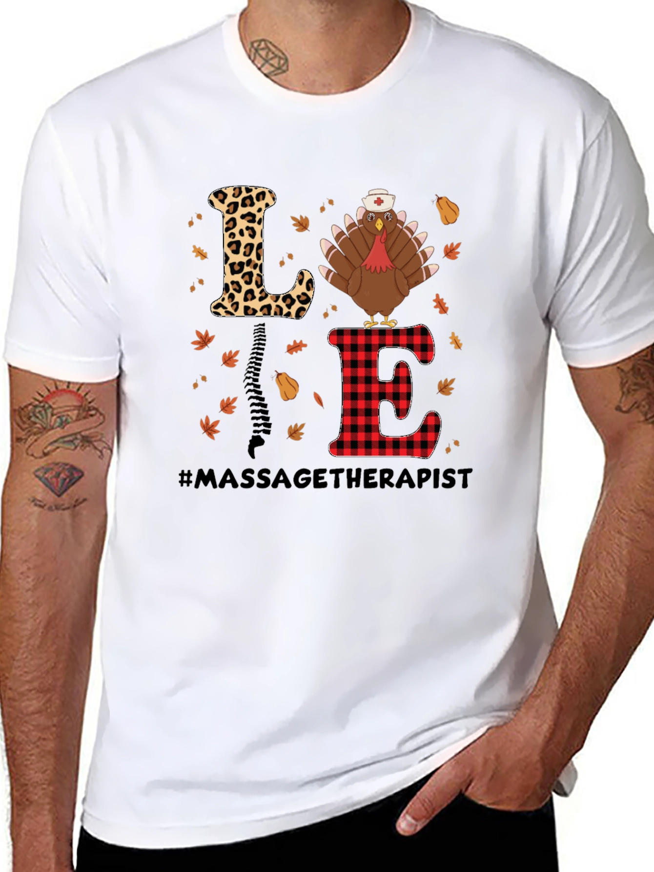 Massage Therapist Turkey T-Shirt
