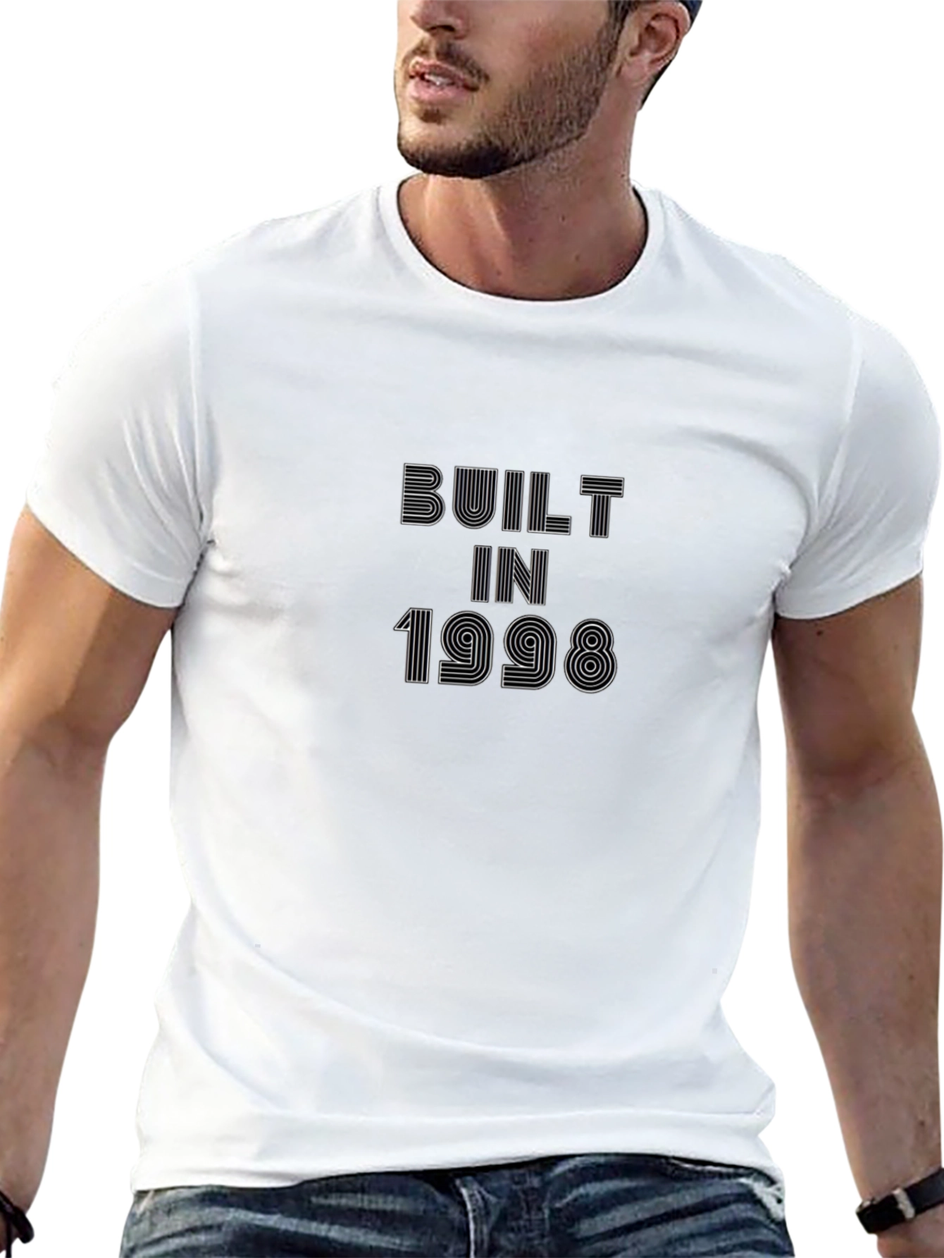 Built in 1998 Graphic Tee - Black