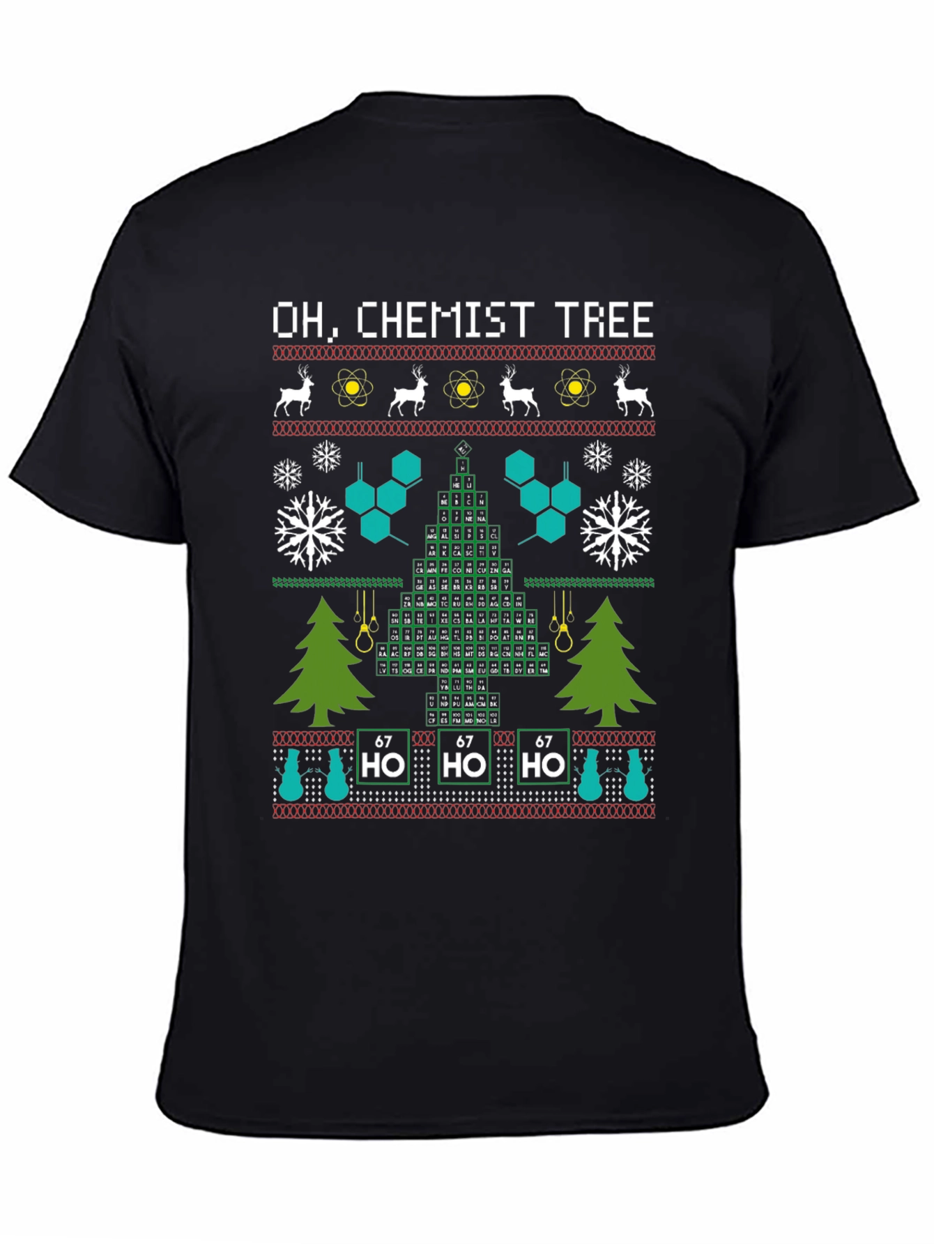 Oh Chemist Tree Holiday T-Shirt