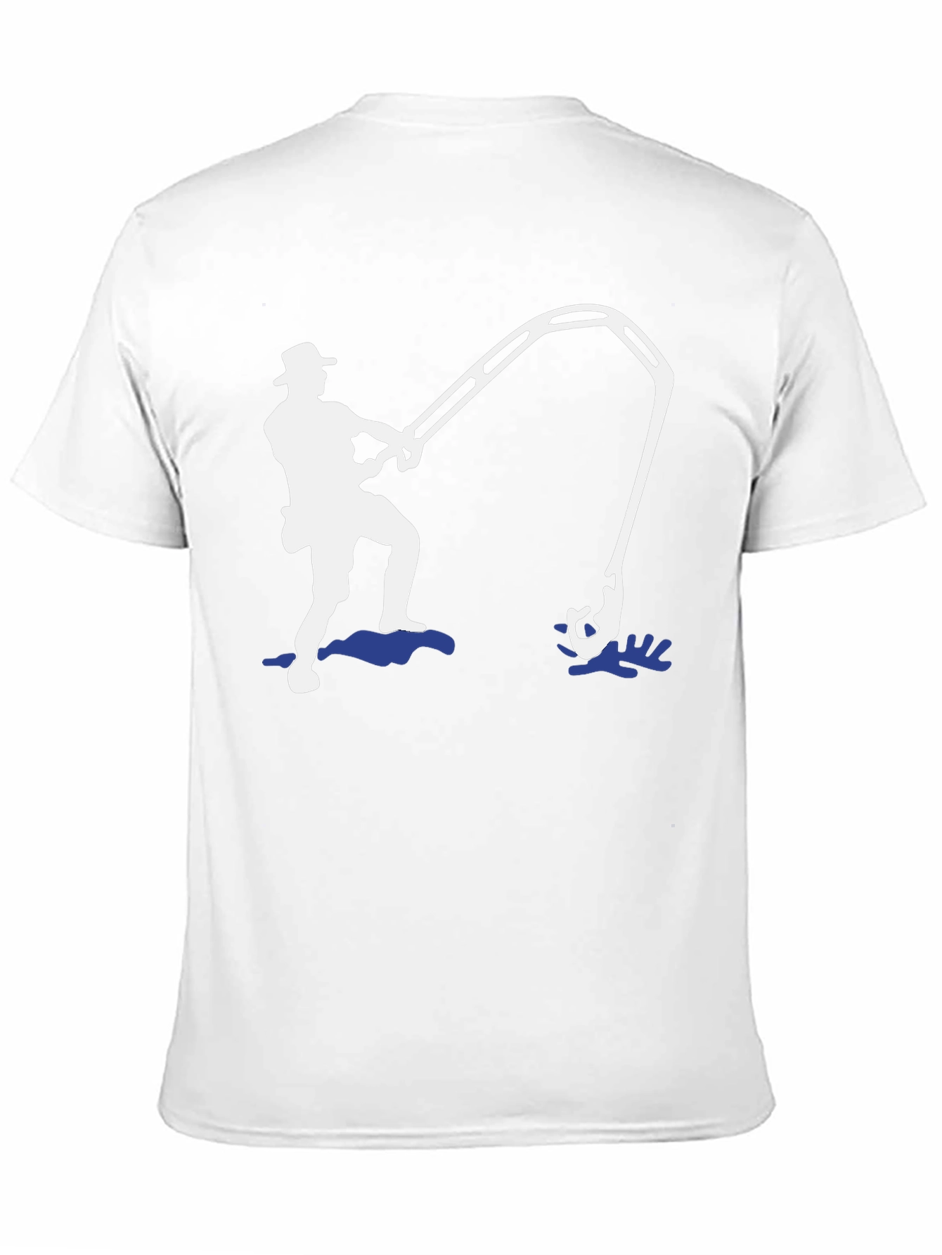 Fishing T-Shirt - Angler Silhouette Tee