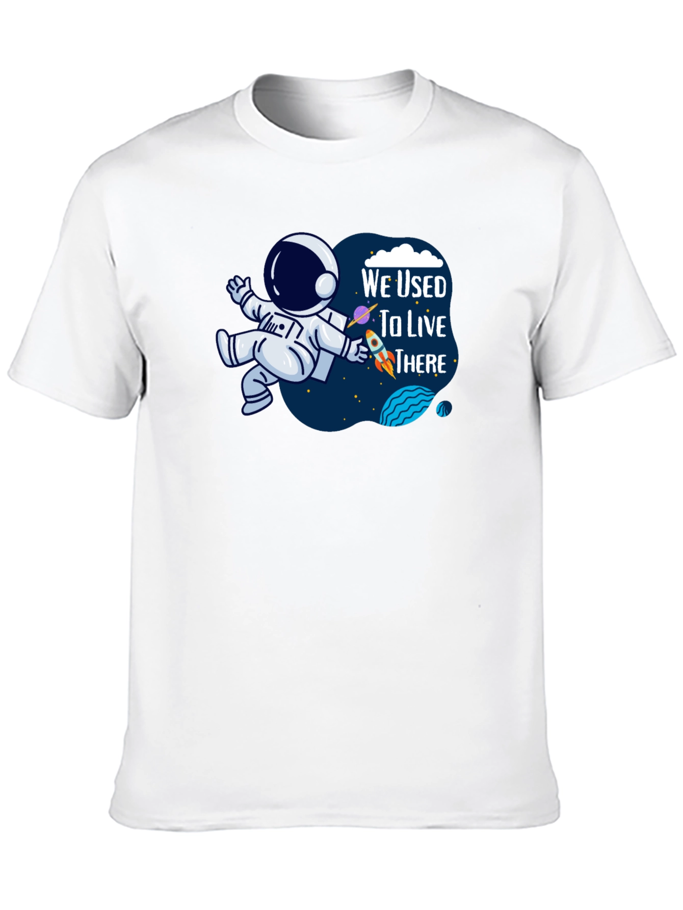 Astronaut Graphic Tee - We Used To Live There