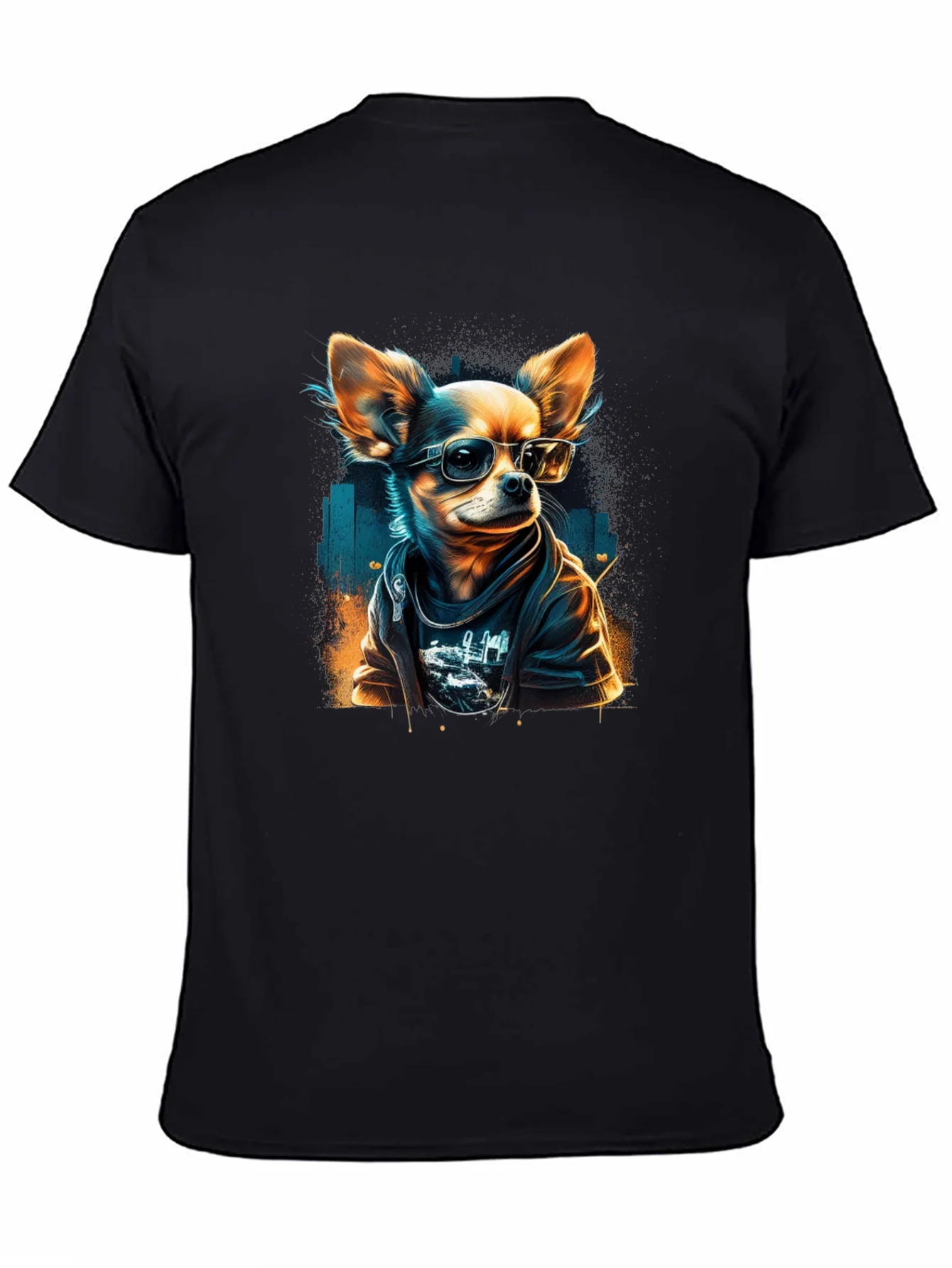 Cool Chihuahua Graphic T-Shirt