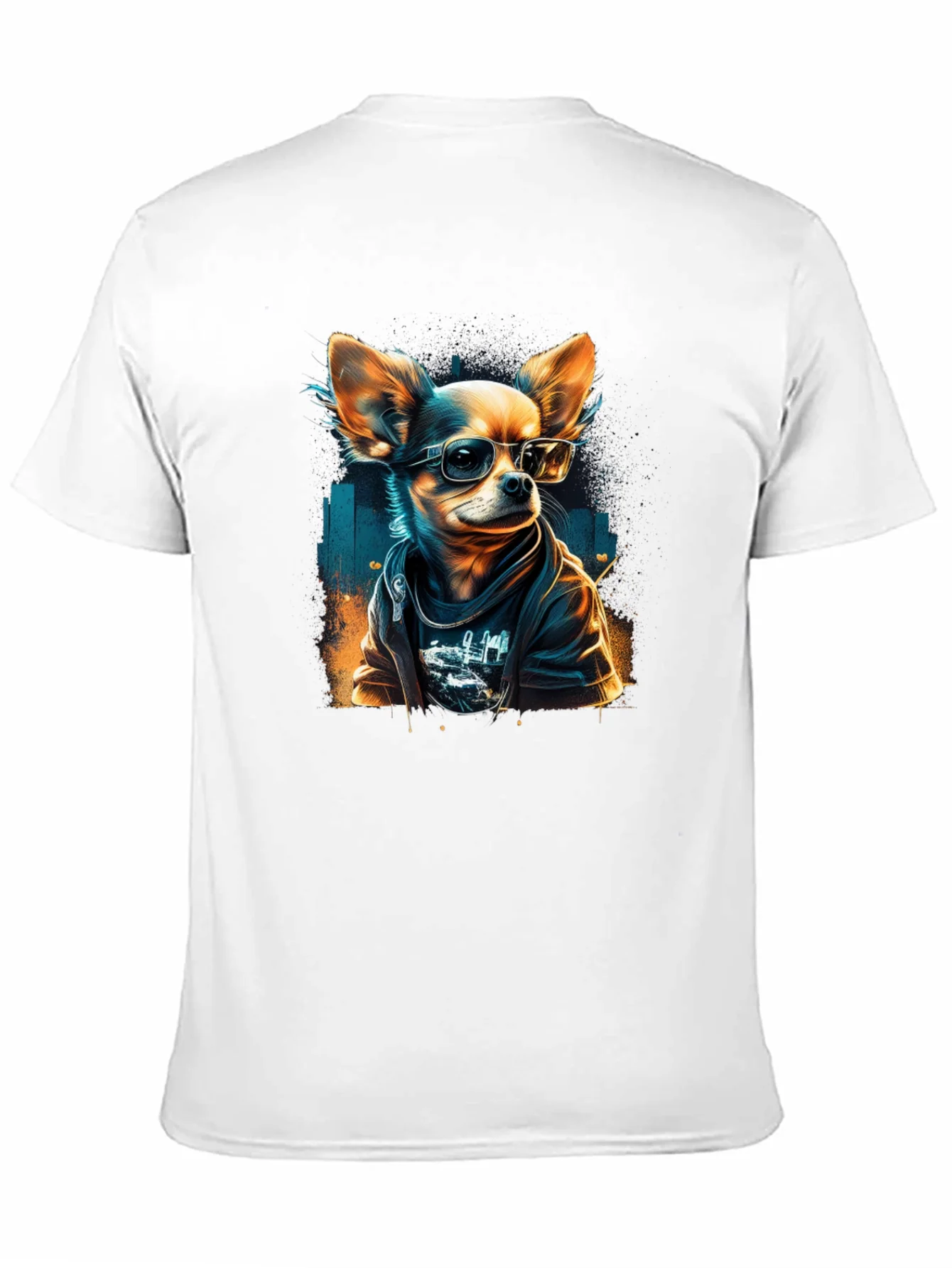 Cool Chihuahua Graphic T-Shirt