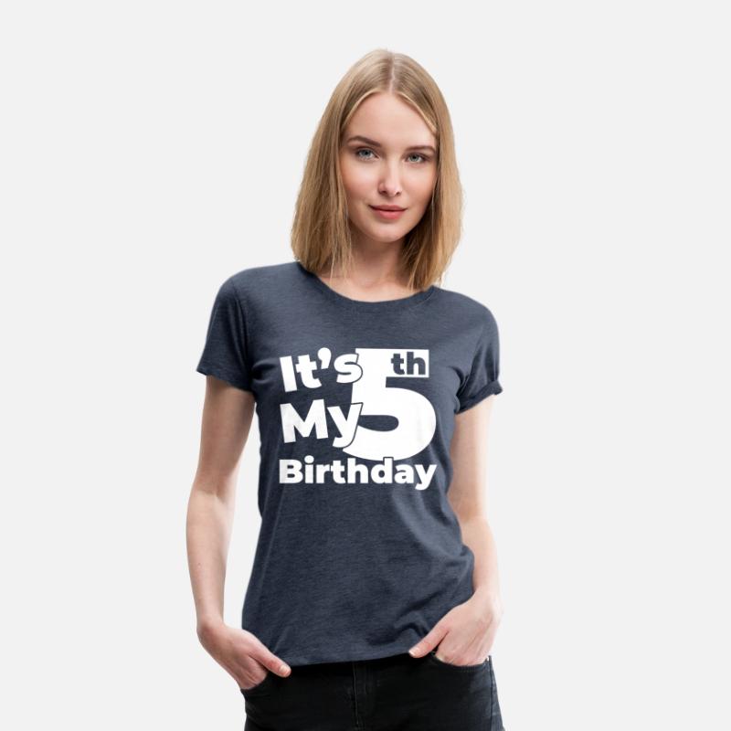 5th Birthday Shirt Its My 5th Birthday 5 Year