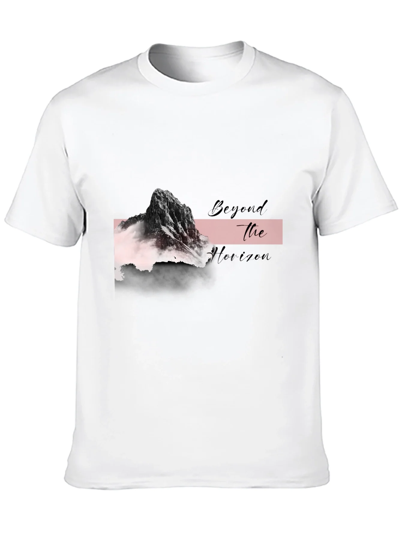 Beyond the Horizon Graphic Tee - Black