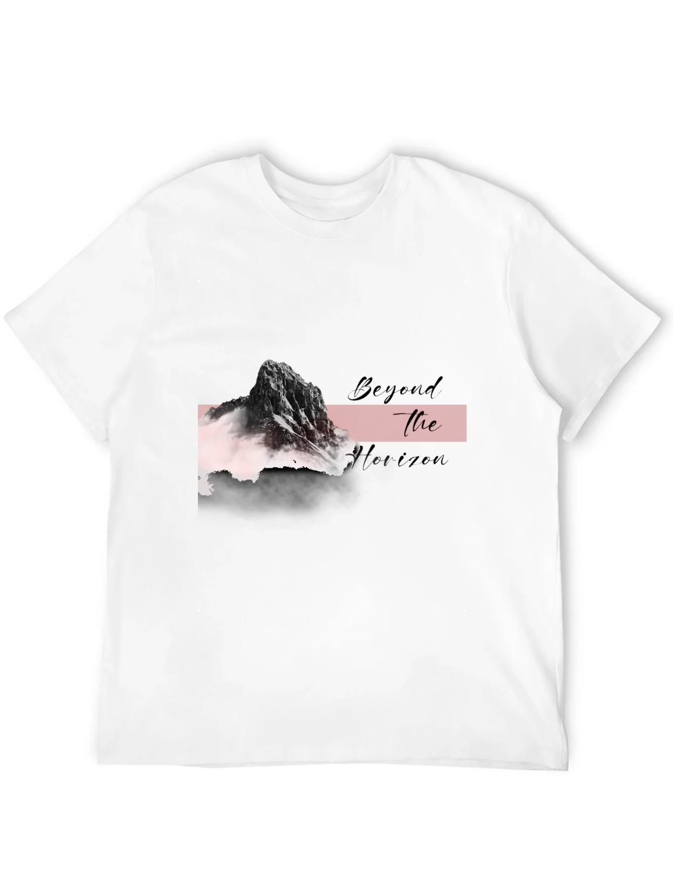 Beyond the Horizon Graphic Tee - Black