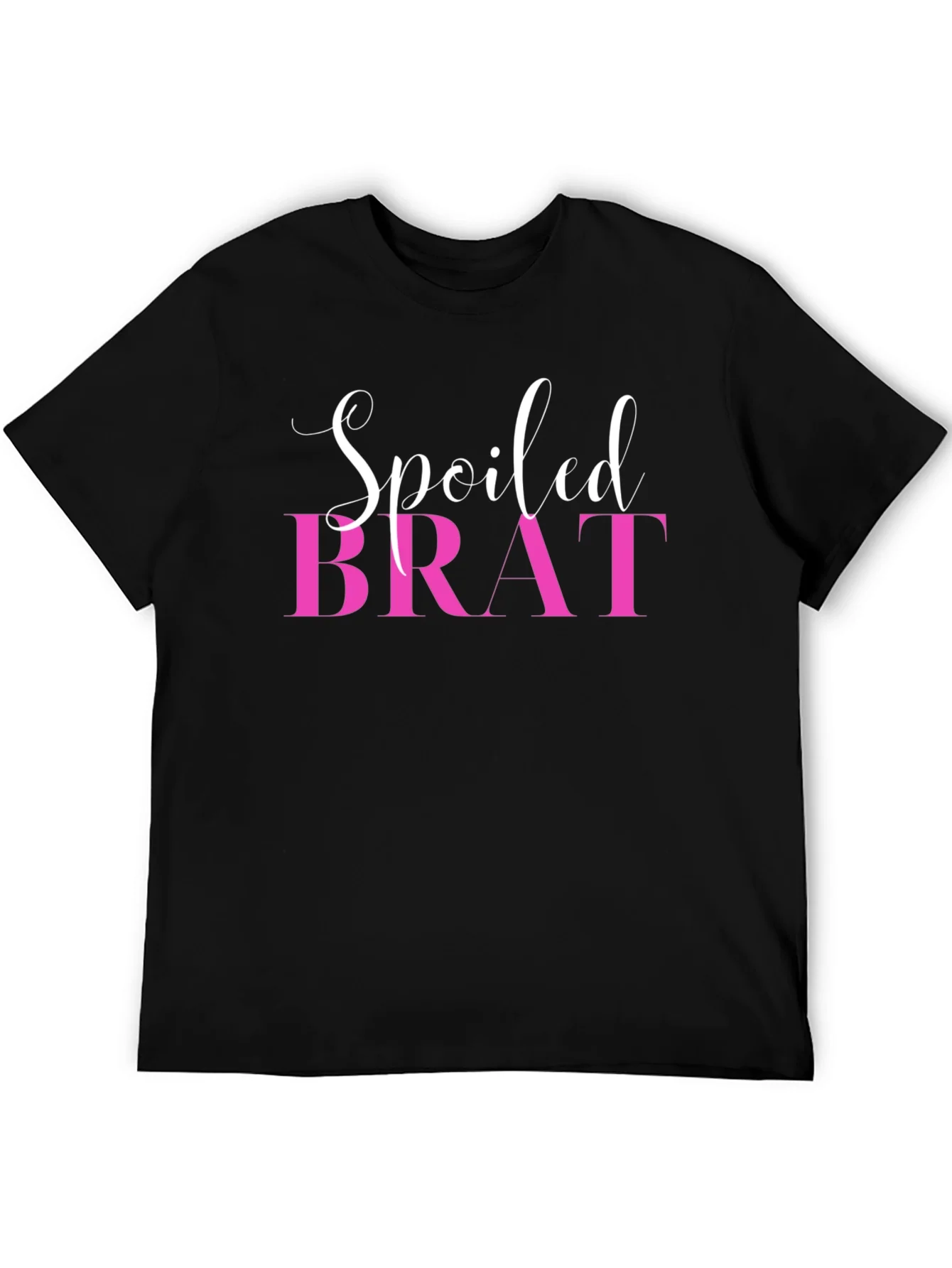 Spoiled Brat Graphic T-Shirt - Black Tee