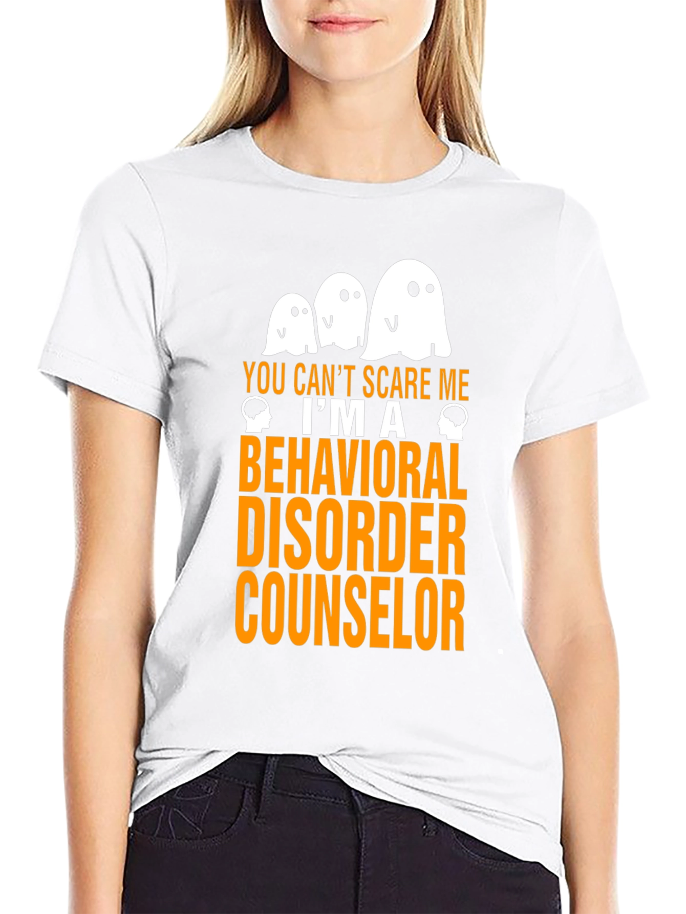 Funny Halloween Behavioral Disorder Counselor T-Shirt