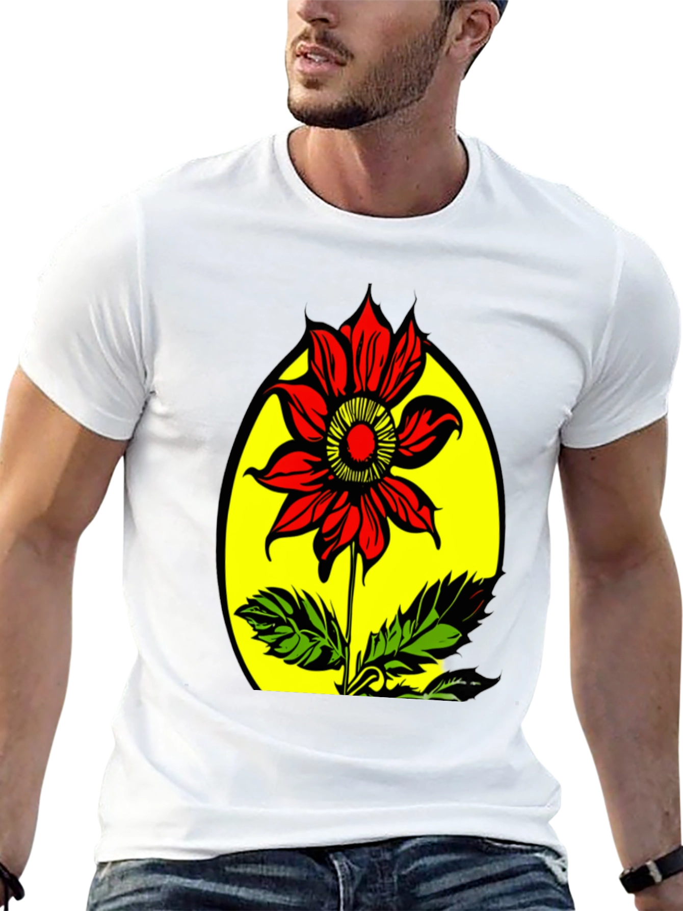 Floral Graphic Print T-Shirt