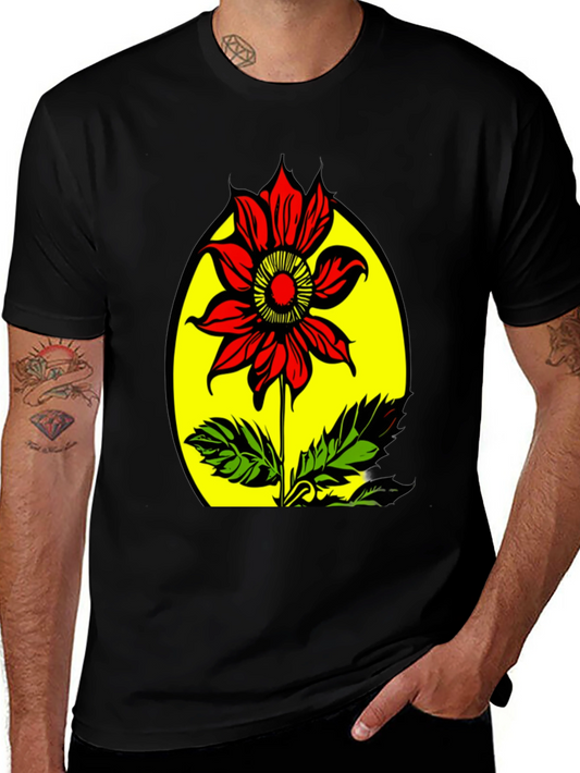 Floral Graphic Print T-Shirt