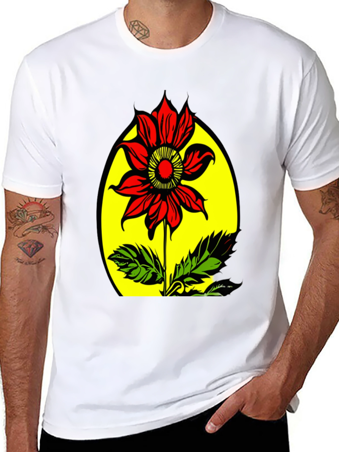 Floral Graphic Print T-Shirt