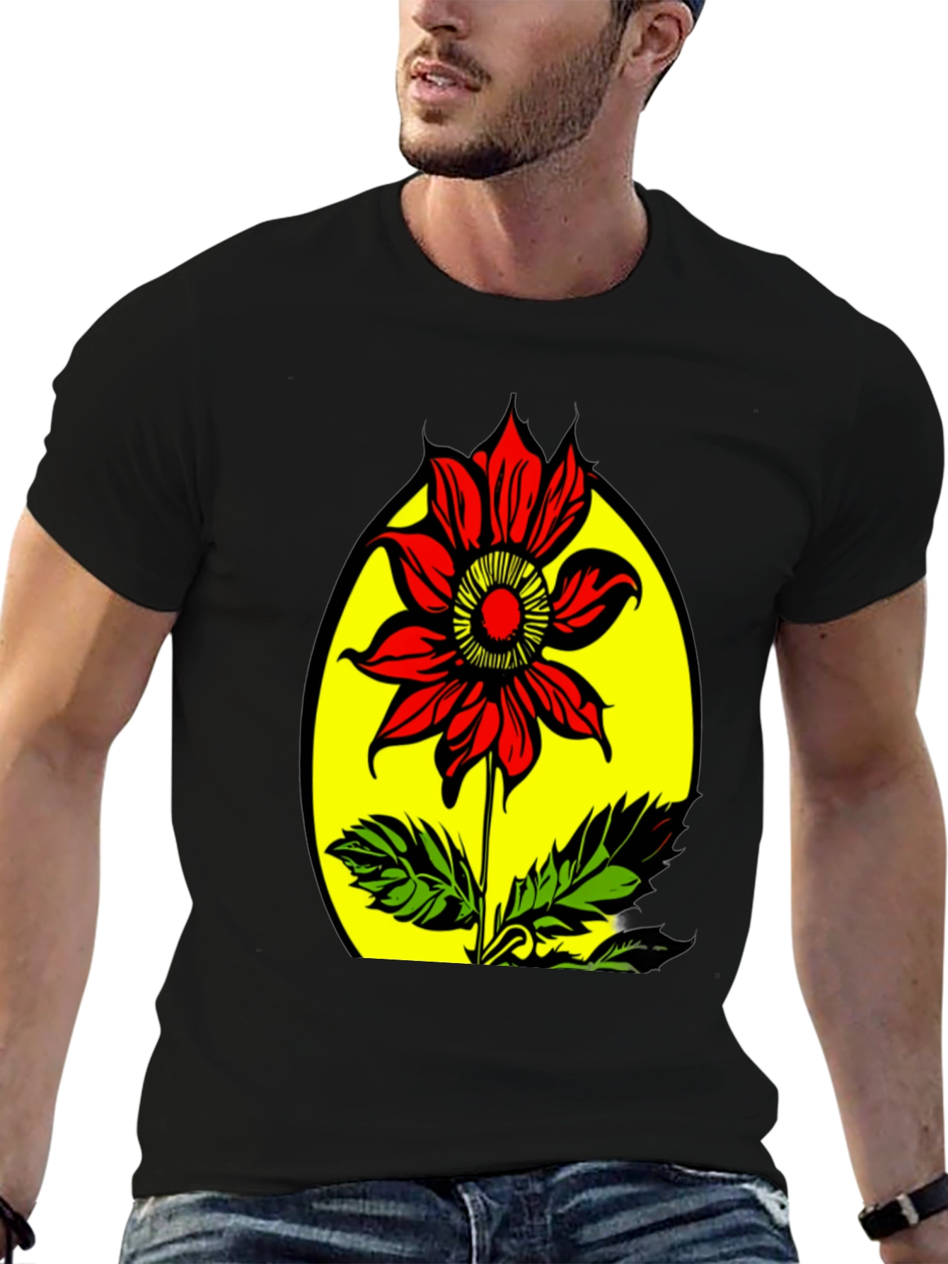 Floral Graphic Print T-Shirt