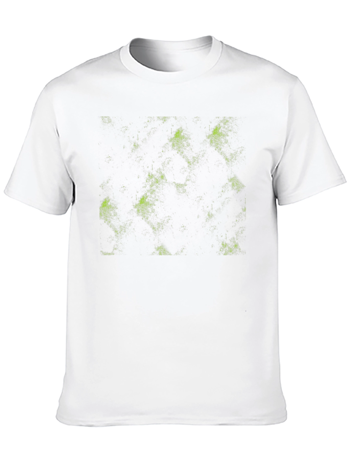 Abstract Print Black T-Shirt