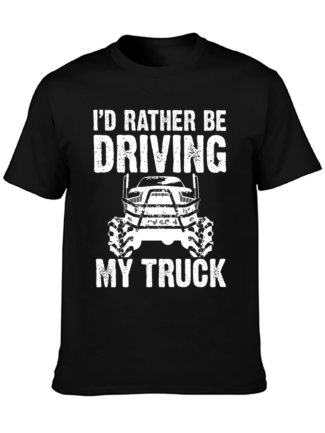 Id Rather Be Driving My Truck T-Shirt