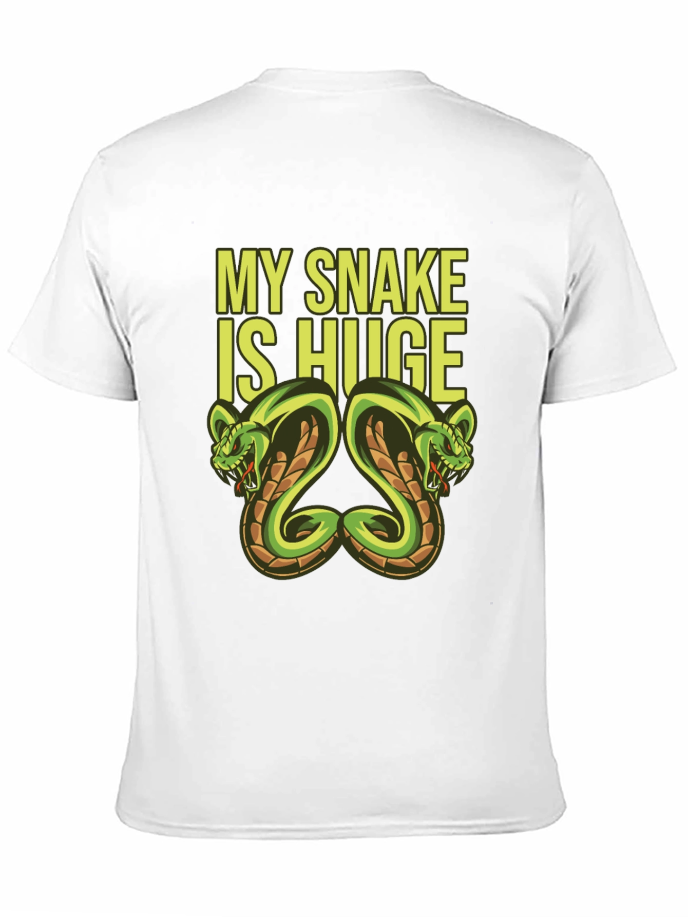 My Snake Is Huge Graphic Tee