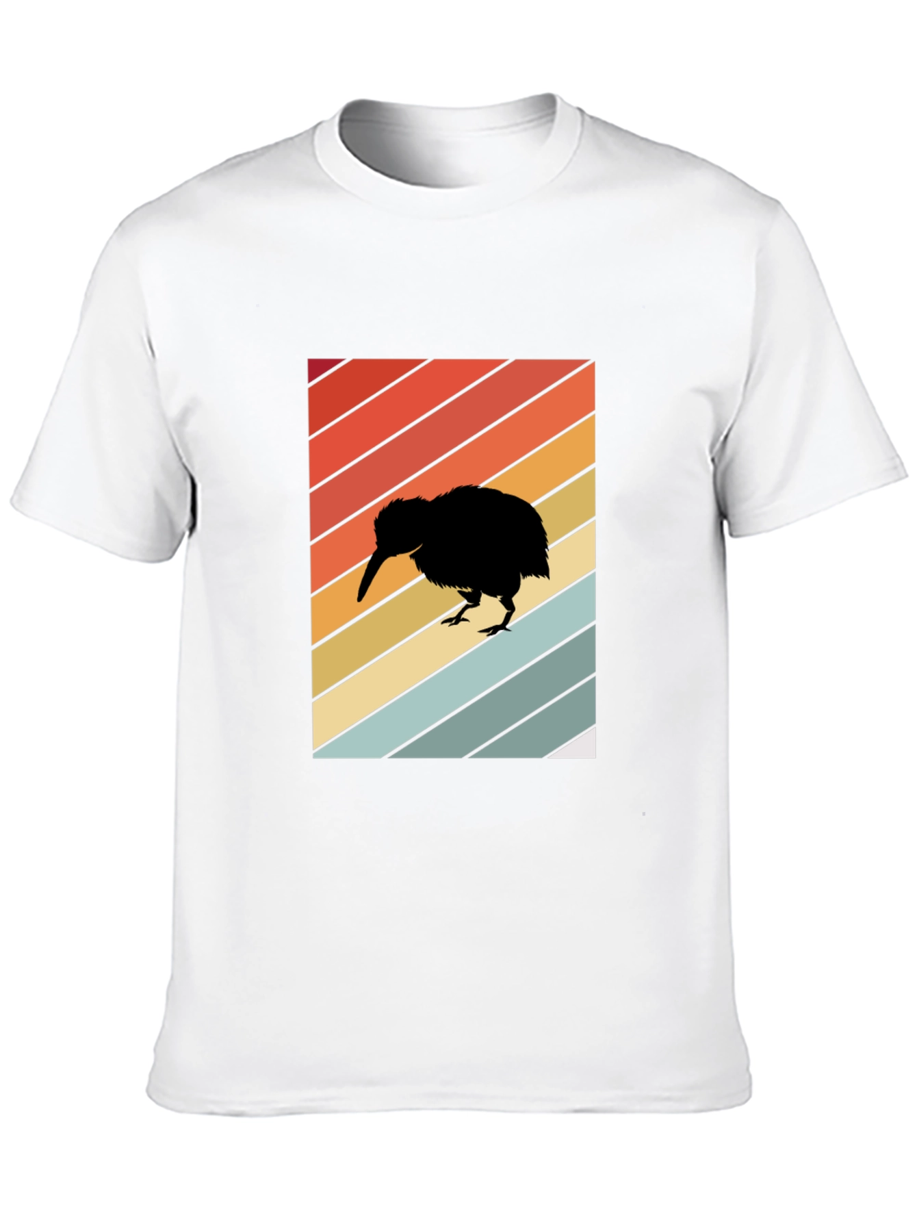 Retro Kiwi Bird T-Shirt - Cool Animal Tee