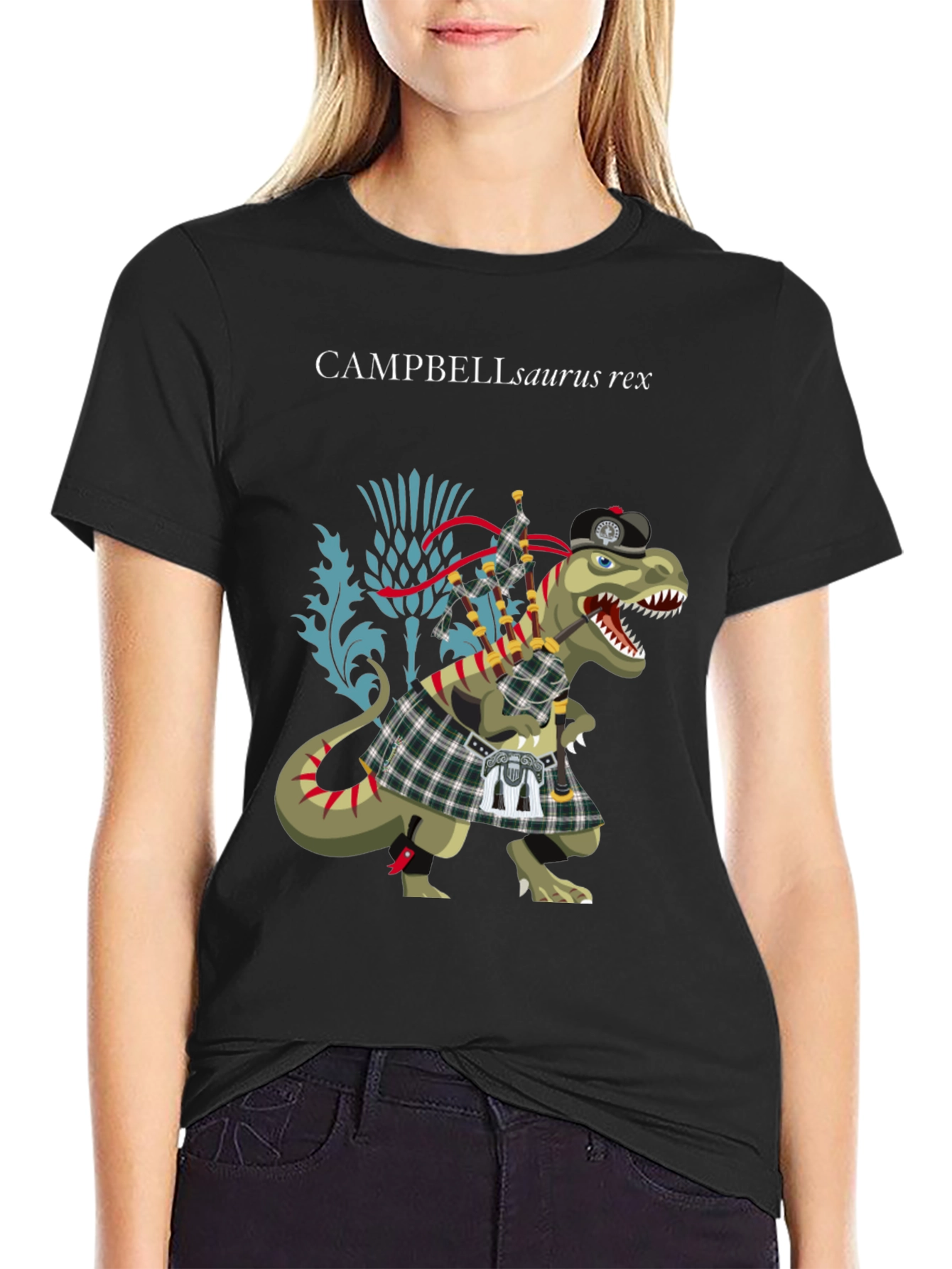 Campbell-saurus Rex Funny T-Shirt
