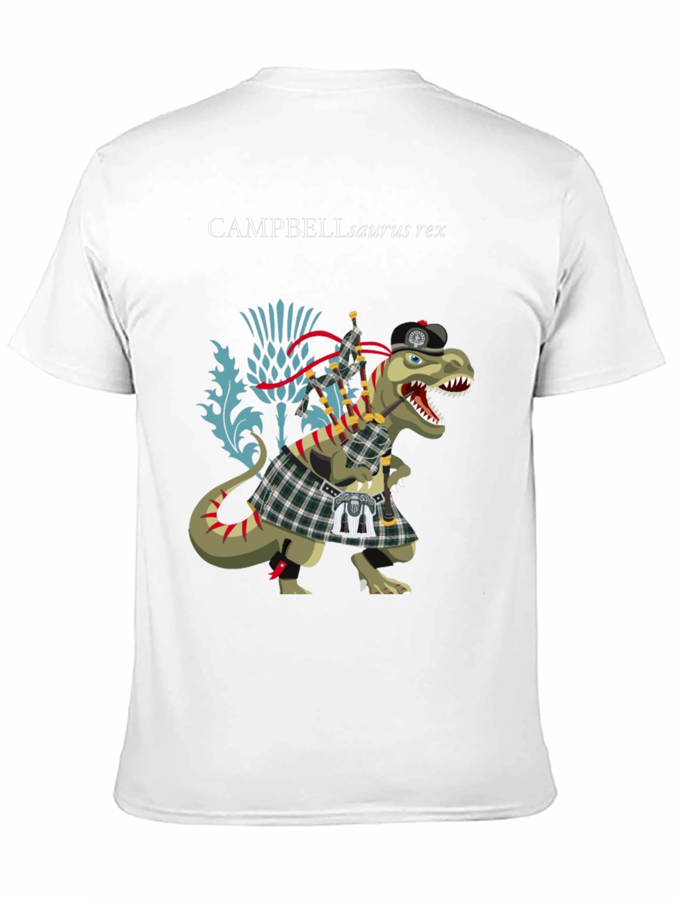 Campbell-saurus Rex Funny T-Shirt