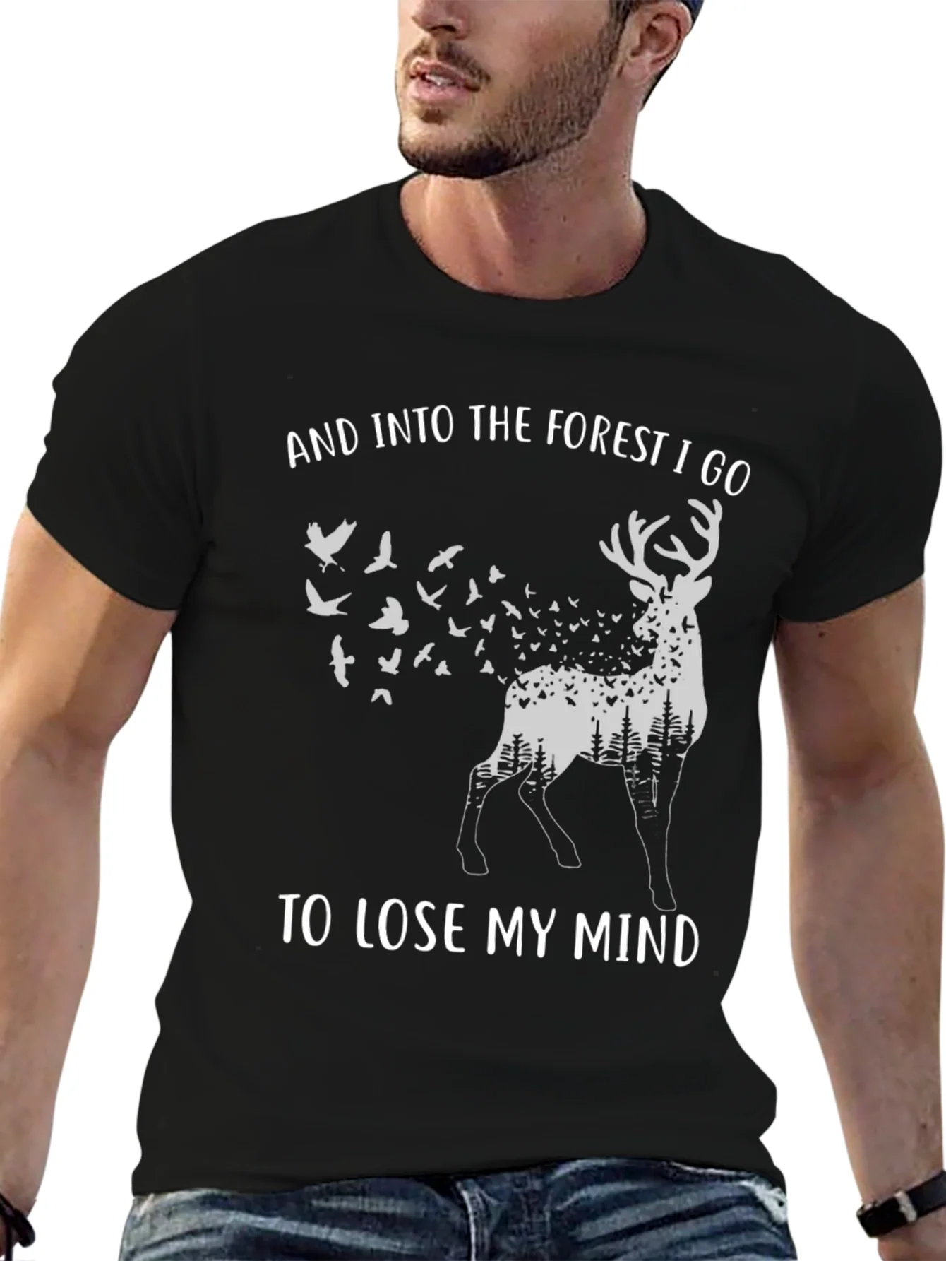 Forest Deer Graphic Tee