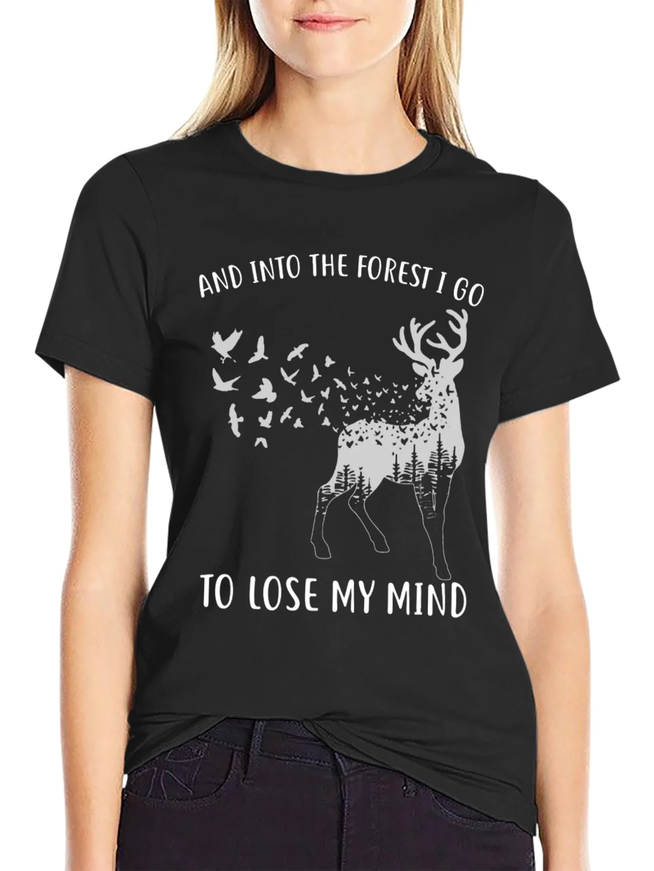 Forest Deer Graphic Tee