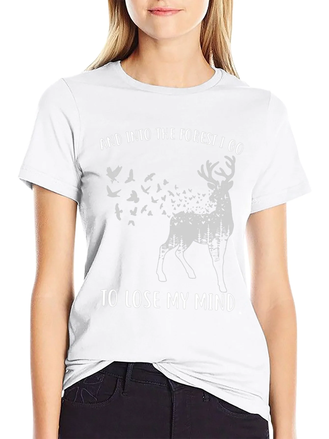 Forest Deer Graphic Tee