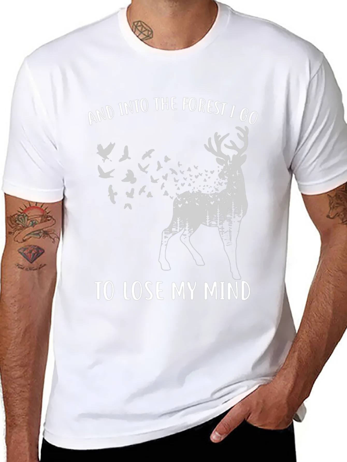 Forest Deer Graphic Tee
